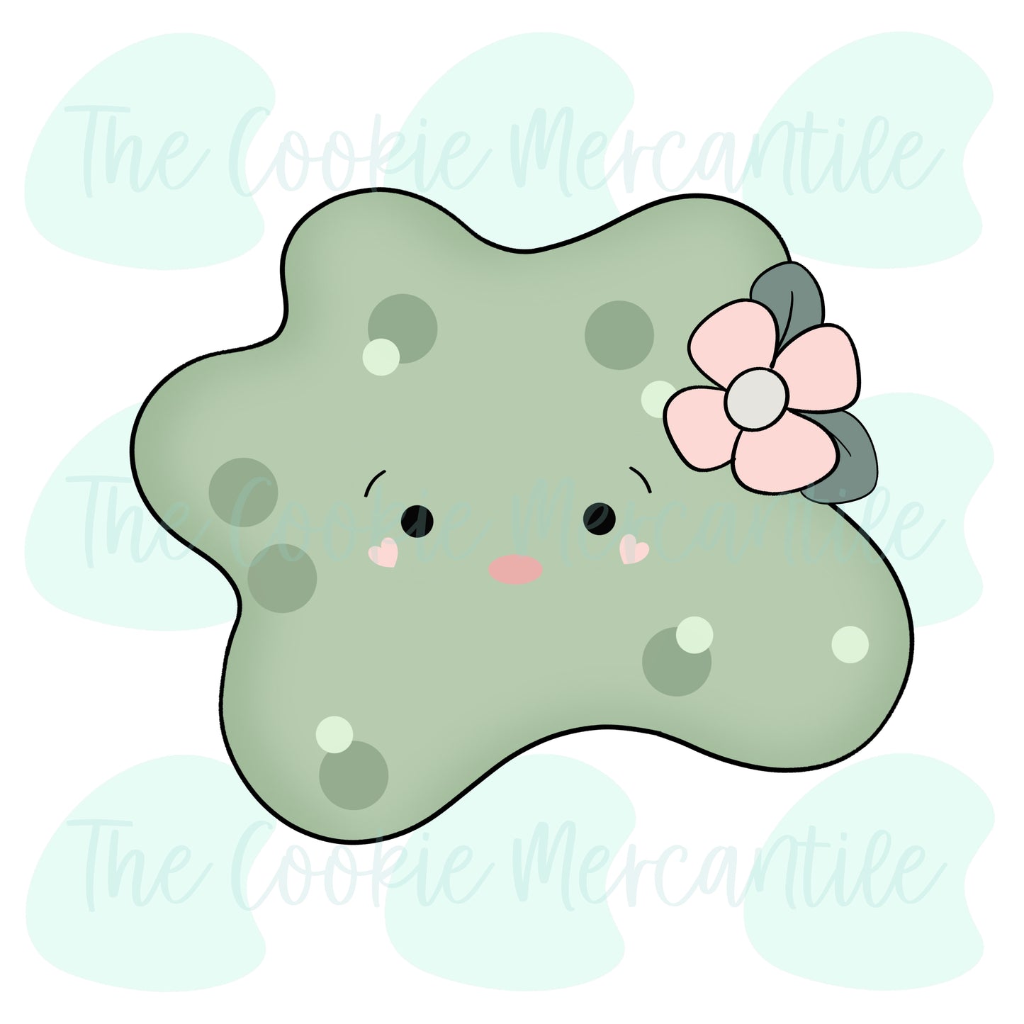 Floral Germ - Cookie Cutter