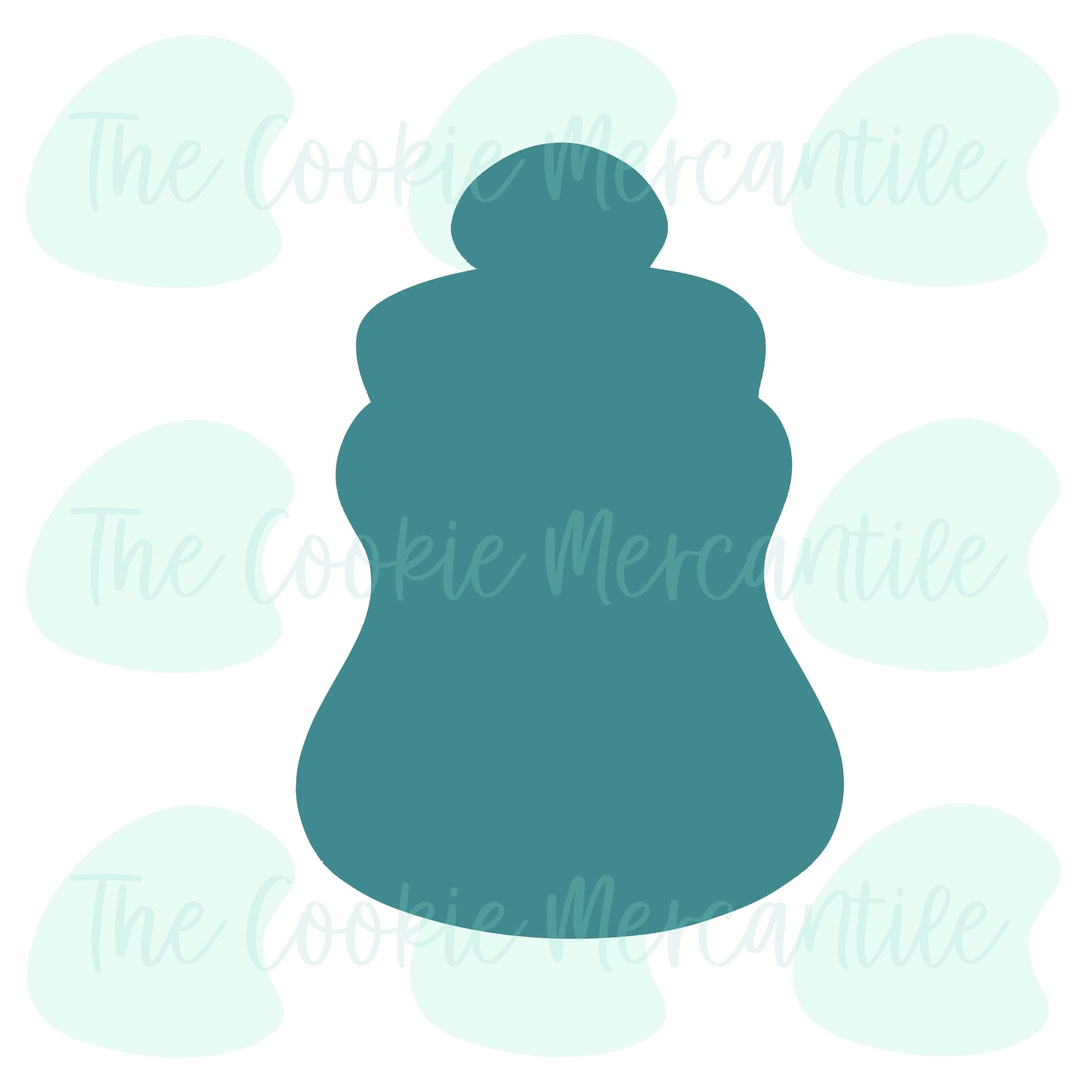 Chubby Baby Bottle - Cookie Cutter