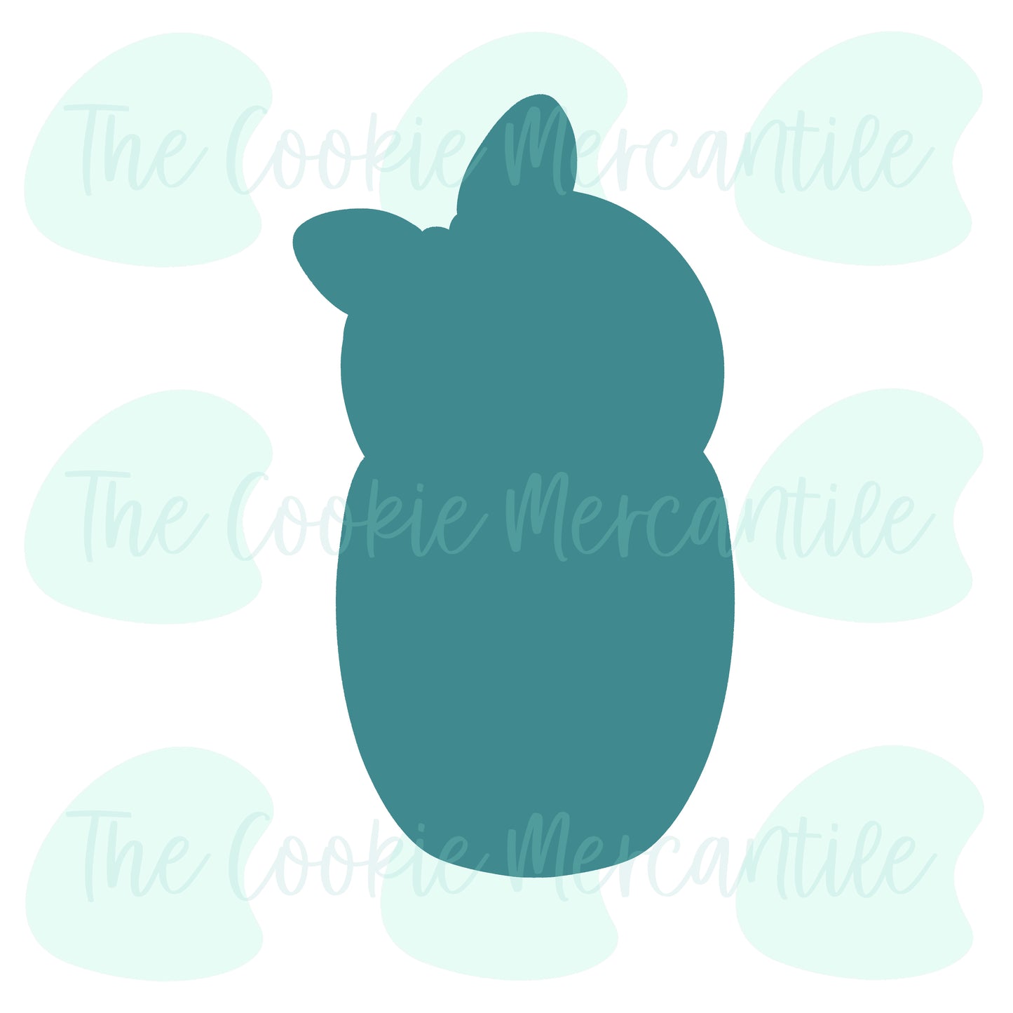 Girly Swaddled Baby - Cookie Cutter