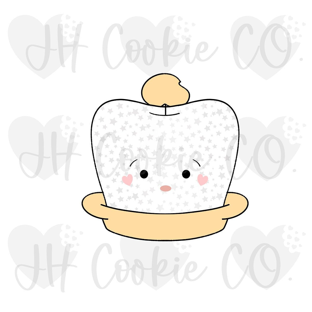 Beauty and Beast Candlestick 2023 - Cookie Cutter