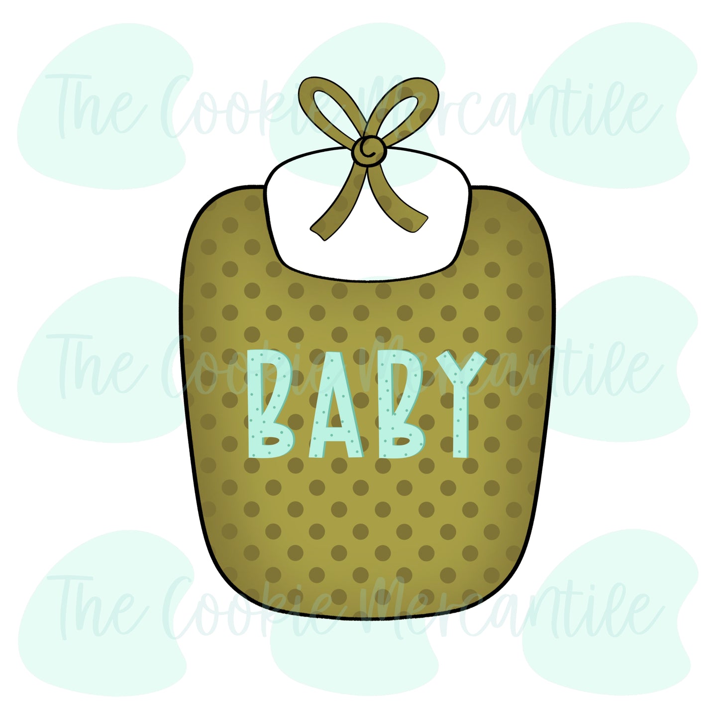 Baby Bib - Cookie Cutter