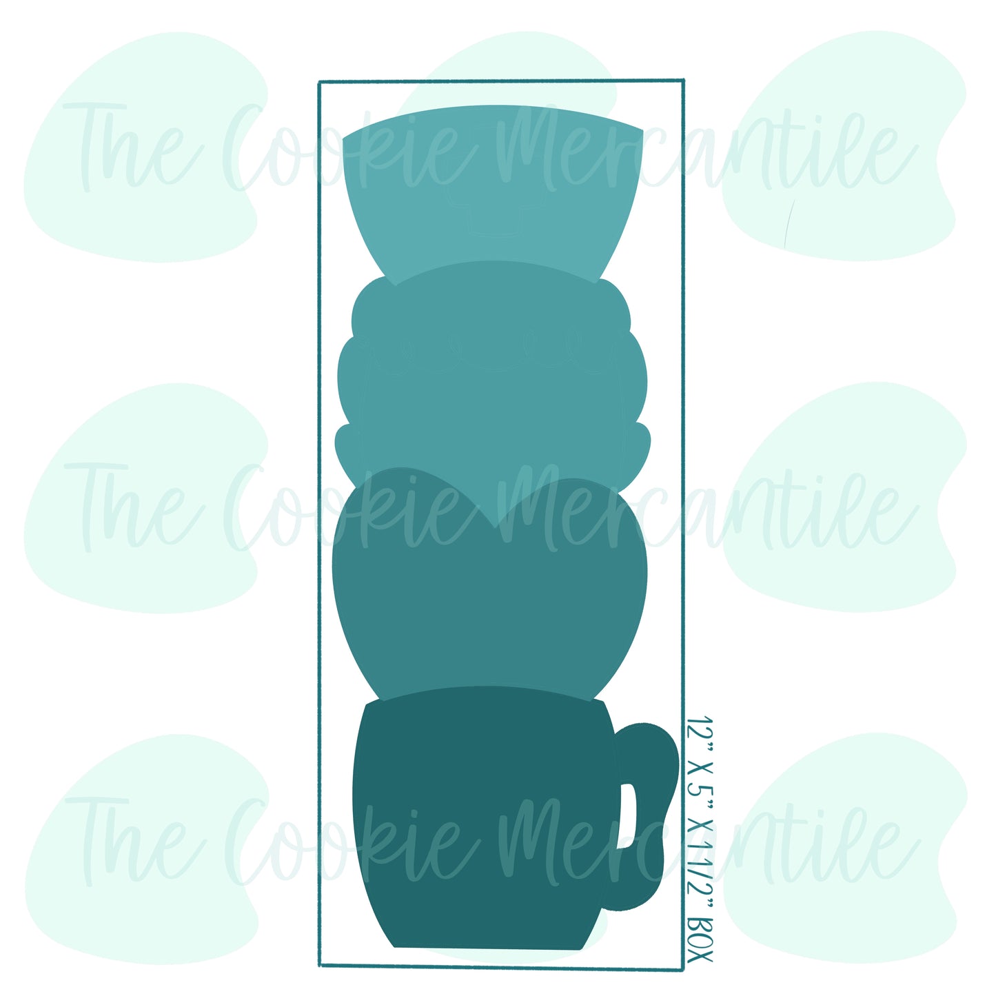 Curly Hair Boy Nurse Stackable Set - Cookie Cutter