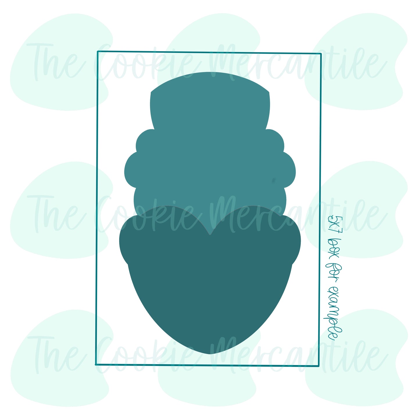 Curly Hair Nurse 2-Piece Set - Cookie Cutter