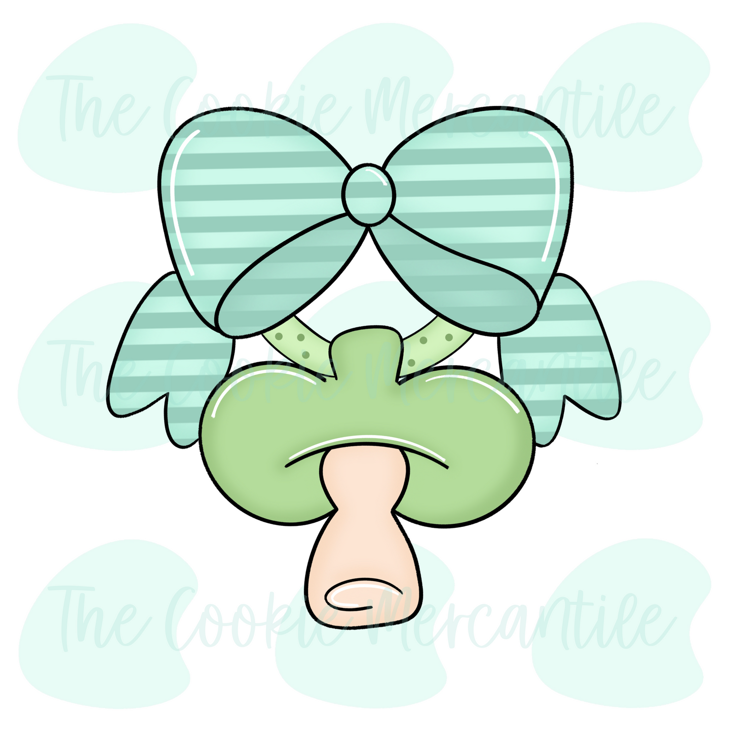 Girly Pacifier - Cookie Cutter