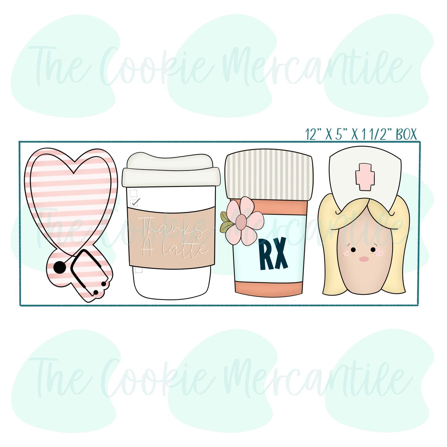 Nurse Stick Set - Cookie Cutter