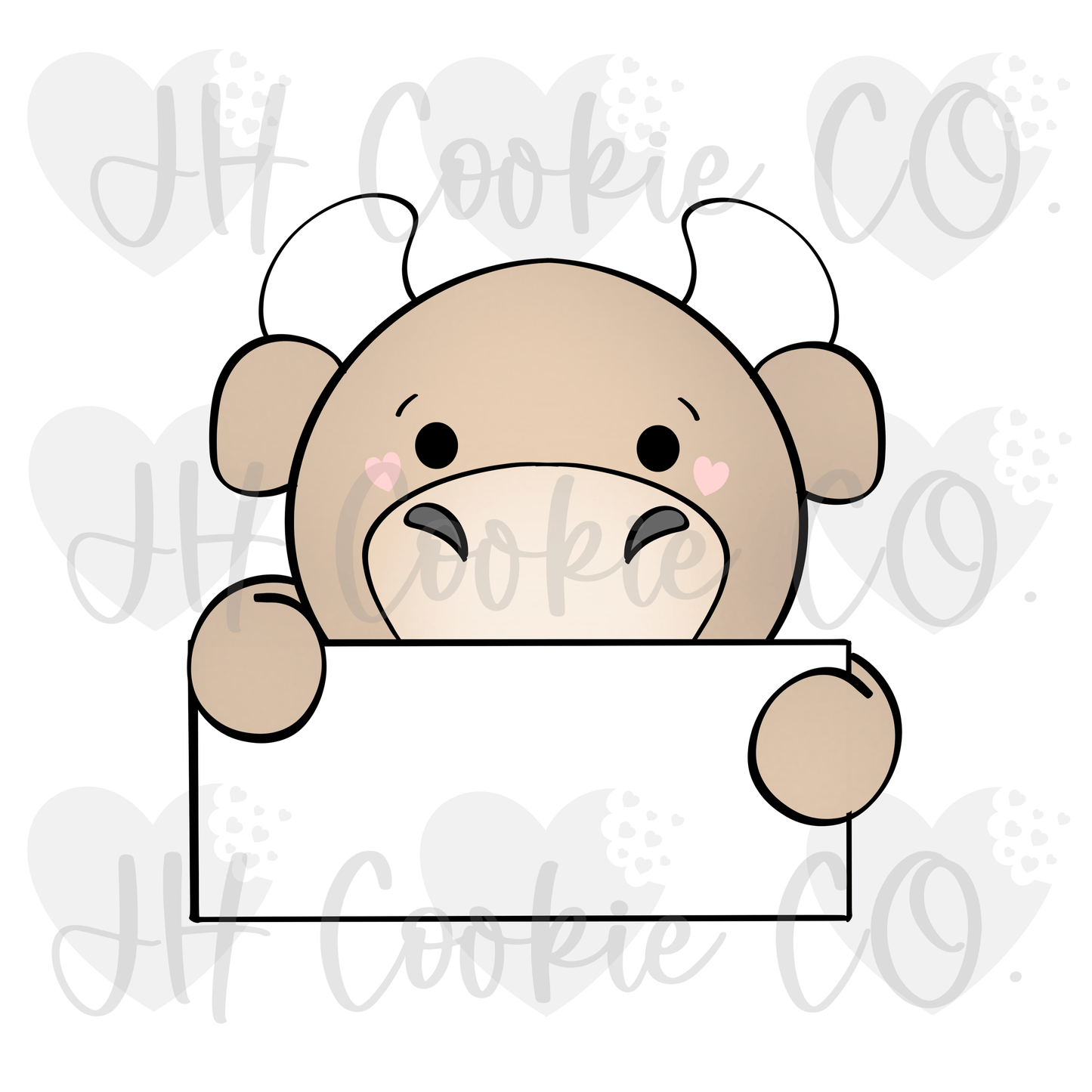 Bull Name Plaque (2022) - Cookie Cutter