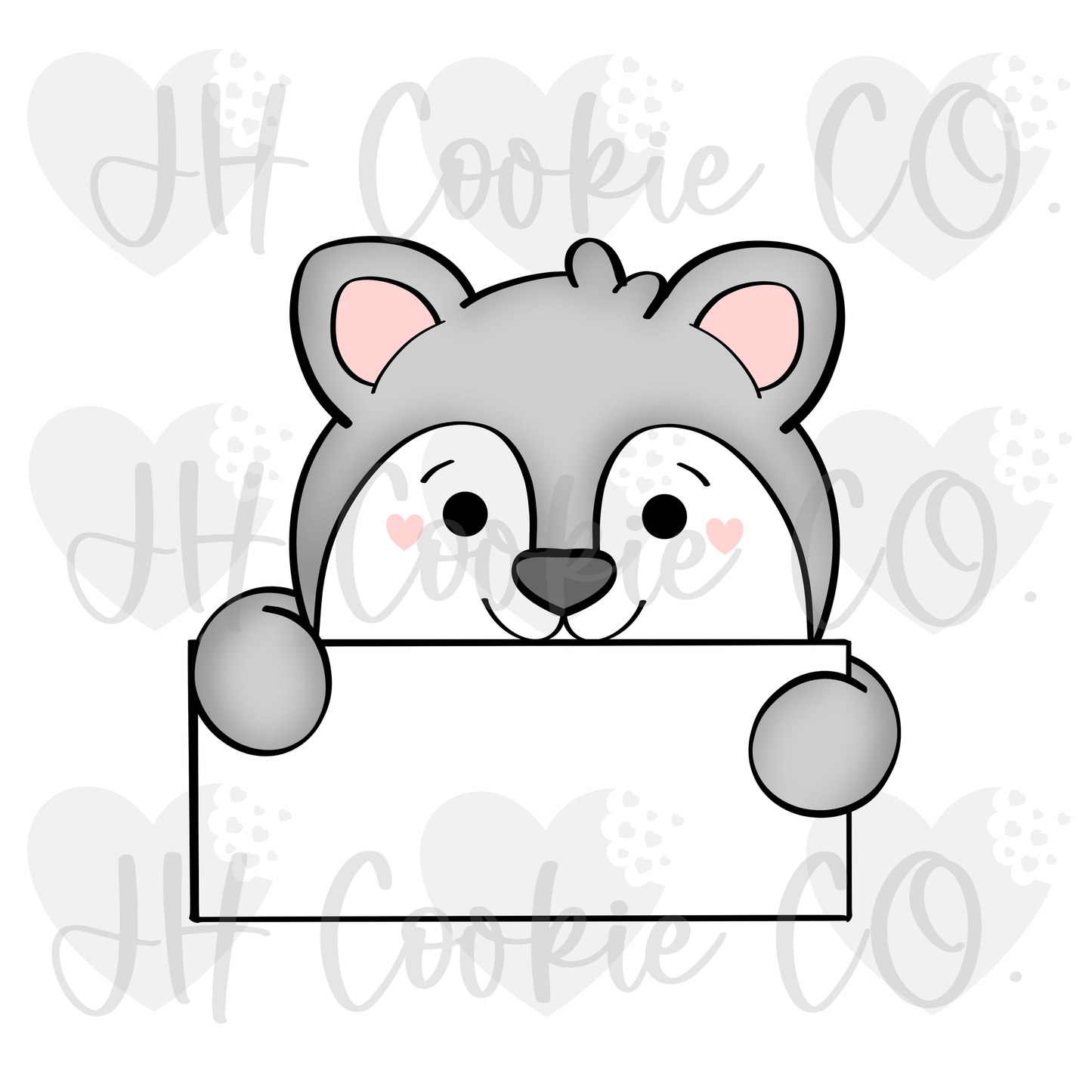 Wolf Name Plaque (2022) - Cookie Cutter