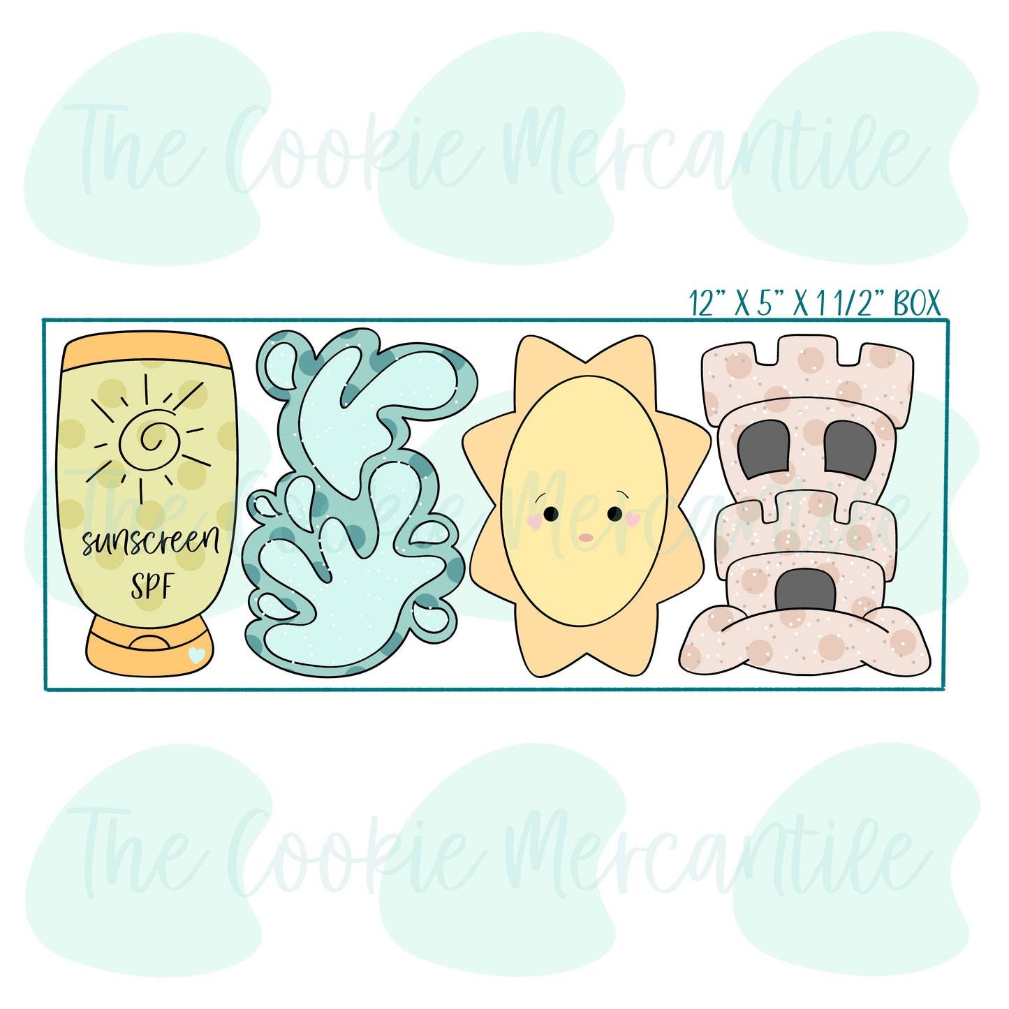 Beach Stick Set - Cookie Cutter