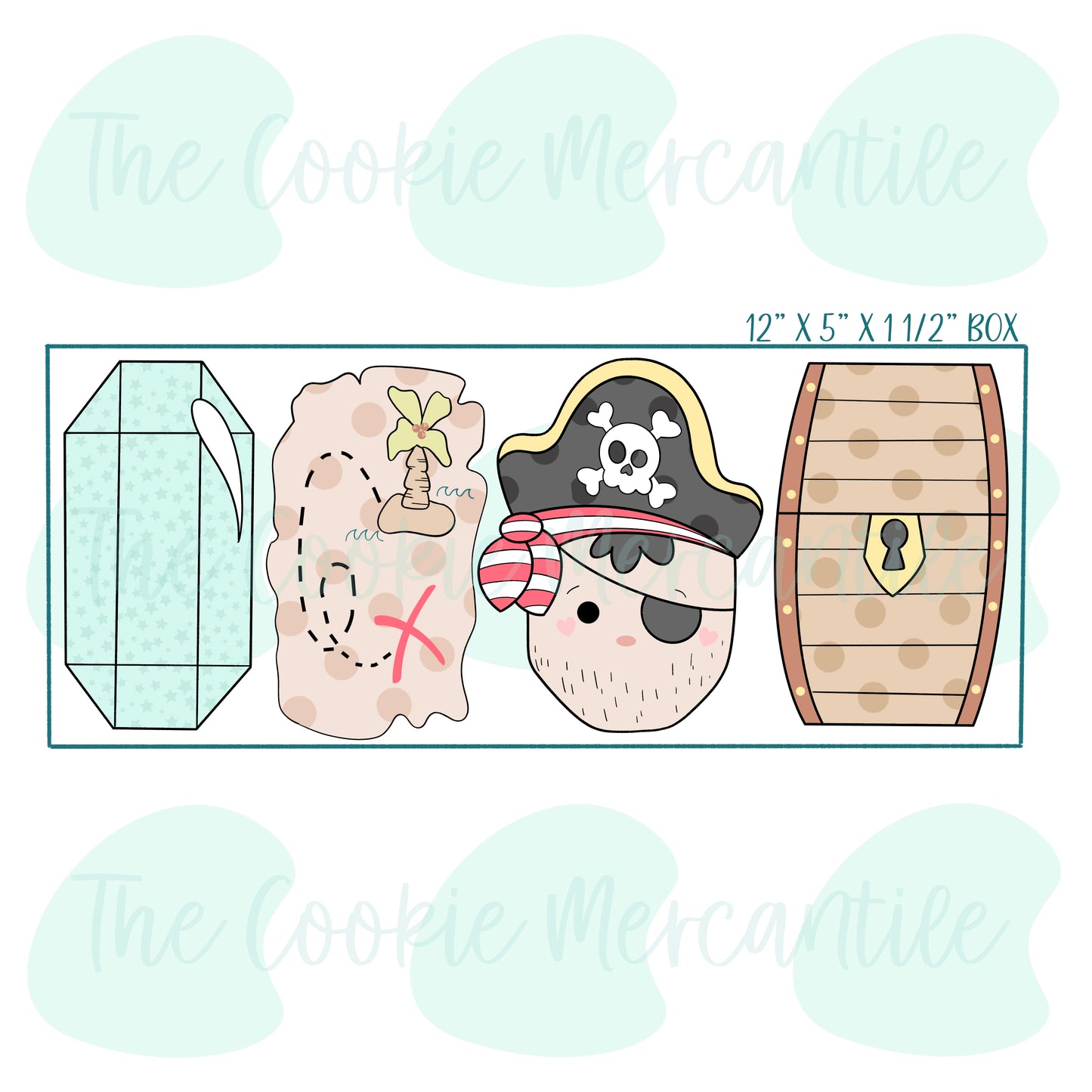 Pirate Stick Set - Cookie Cutter
