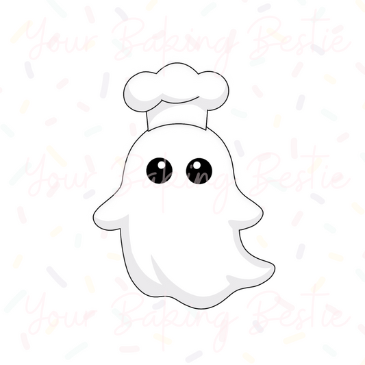 YBB - Baking Ghost - Cookie Cutter