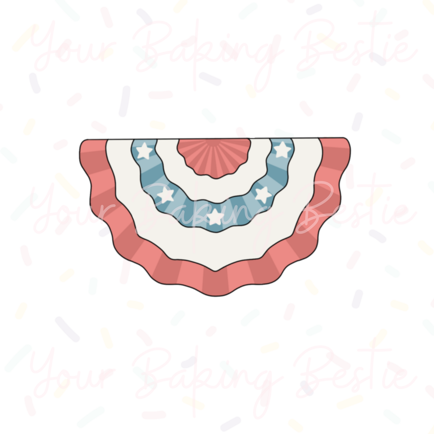 YBB - Bunting Banner - Cookie Cutter