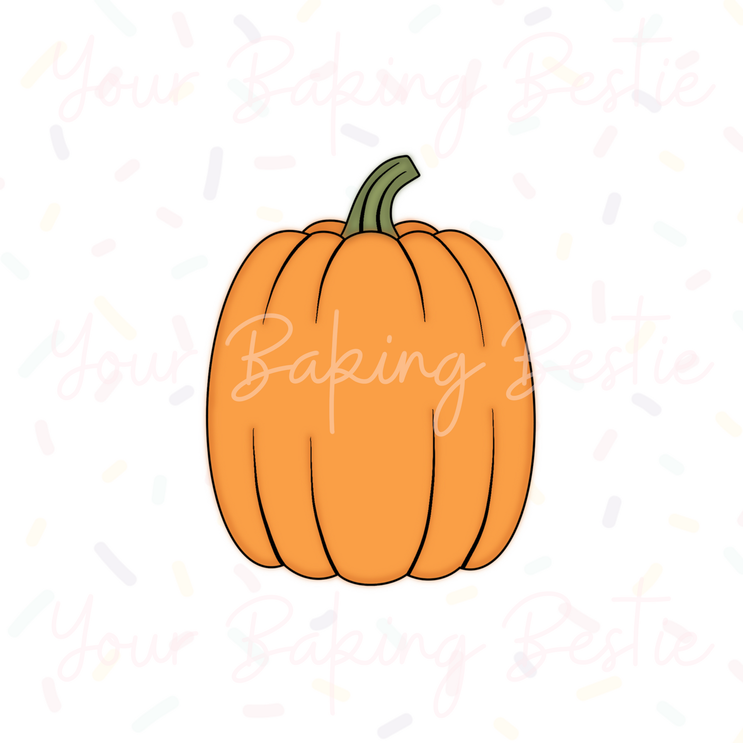 YBB - Basic Pumpkin - Cookie Cutter