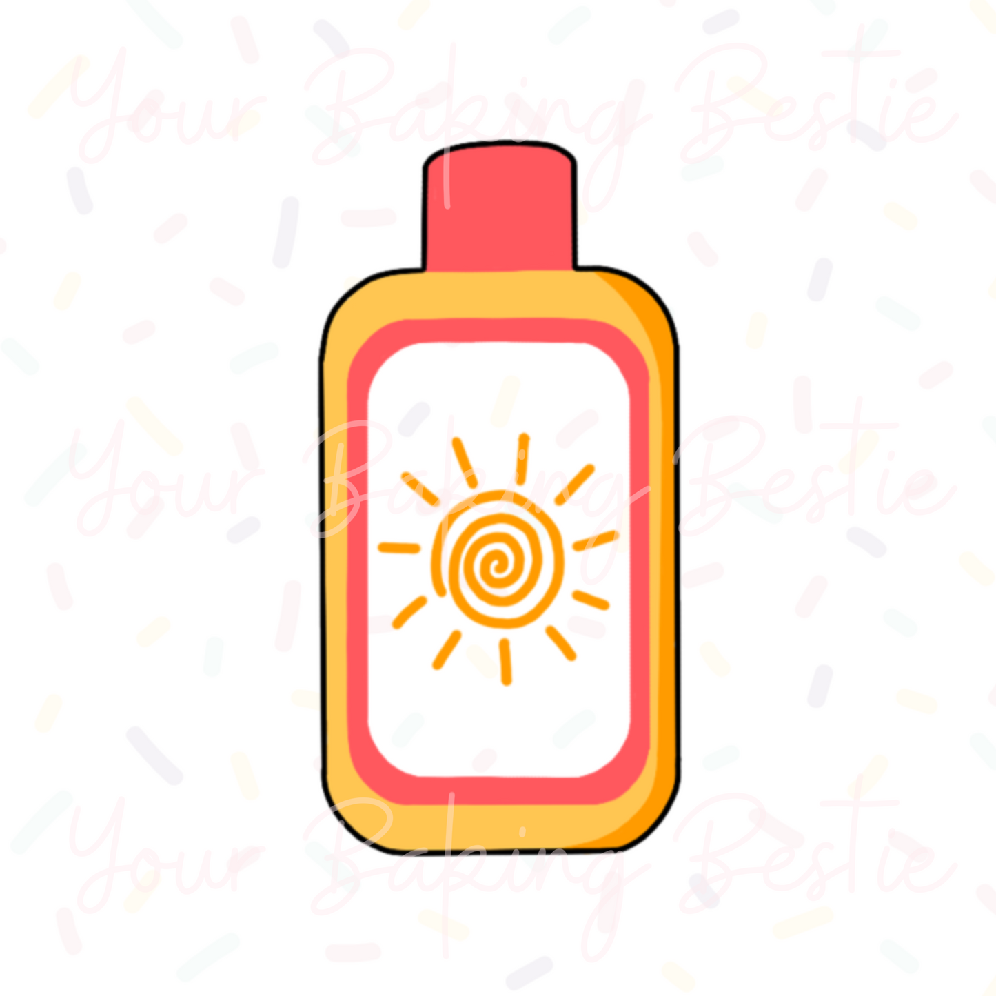 YBB - Sunscreen Bottle - Cookie Cutter