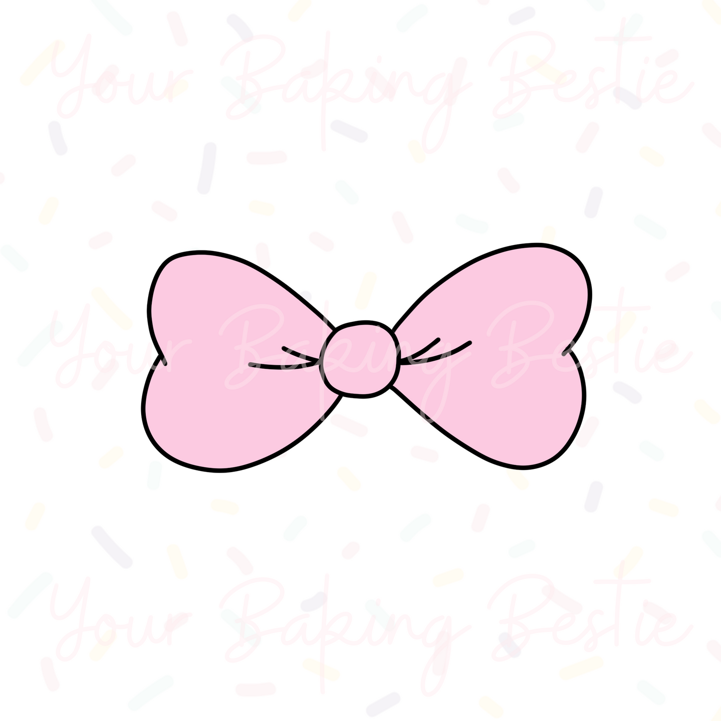 YBB - Bow A - Cookie Cutter