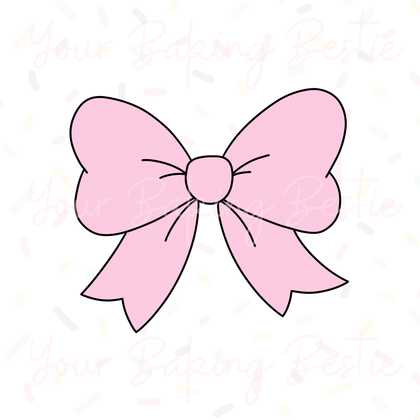 YBB - Bow C - Cookie Cutter