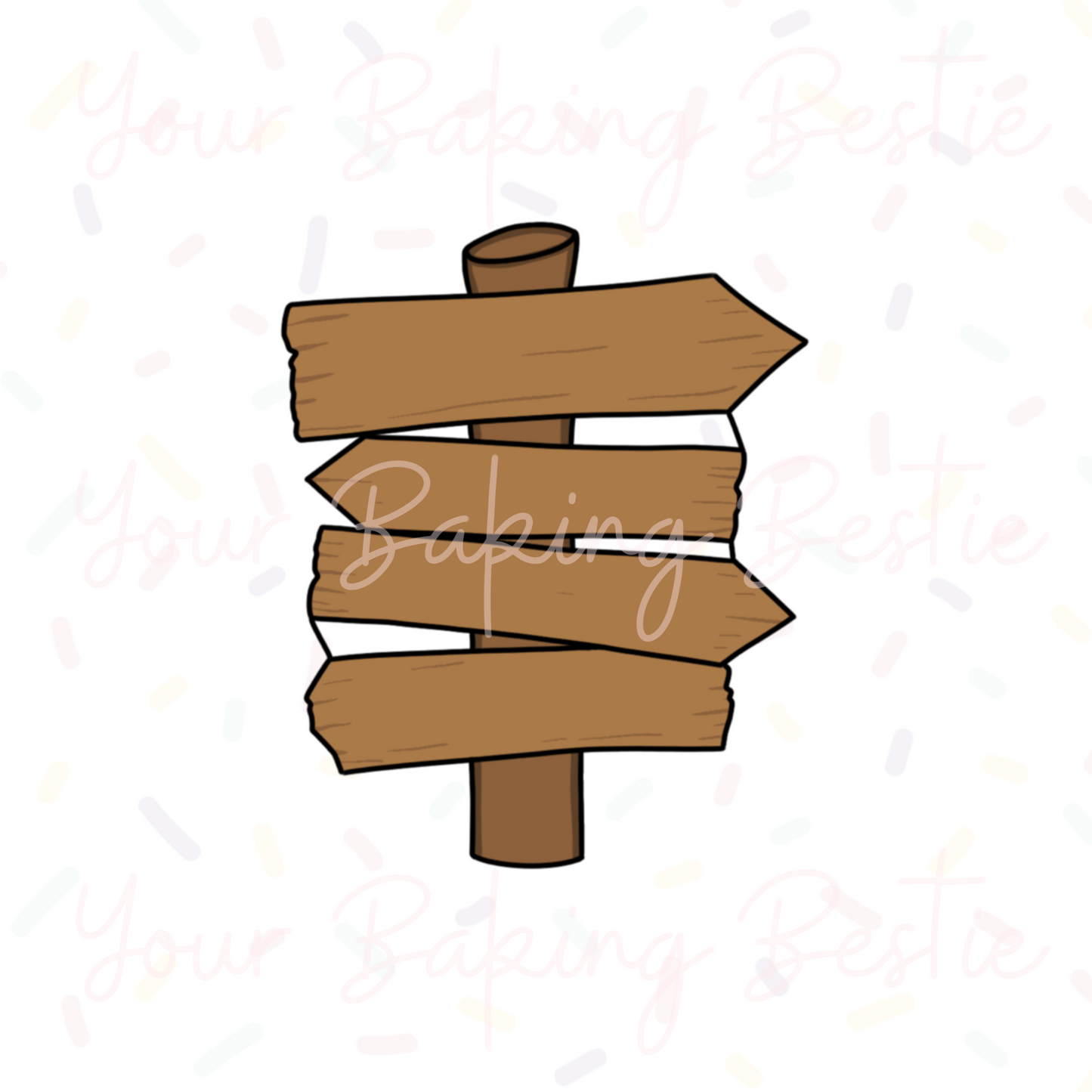 YBB - Camping Sign - Cookie Cutter