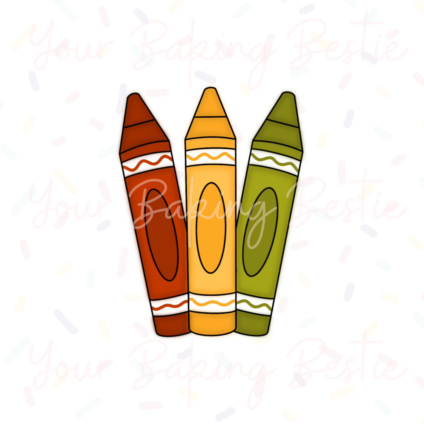 YBB - Coloring Pencils - Cookie Cutter