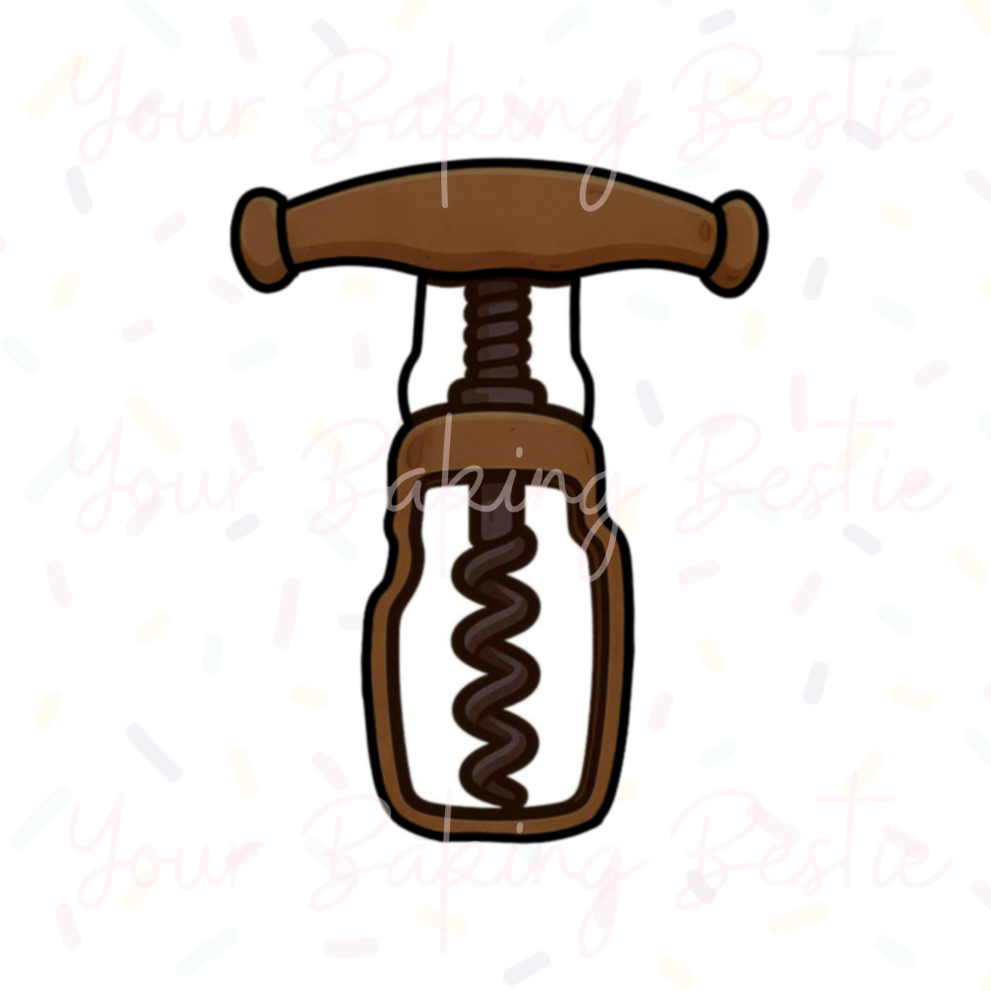 YBB - Corkscrew - Cookie Cutter