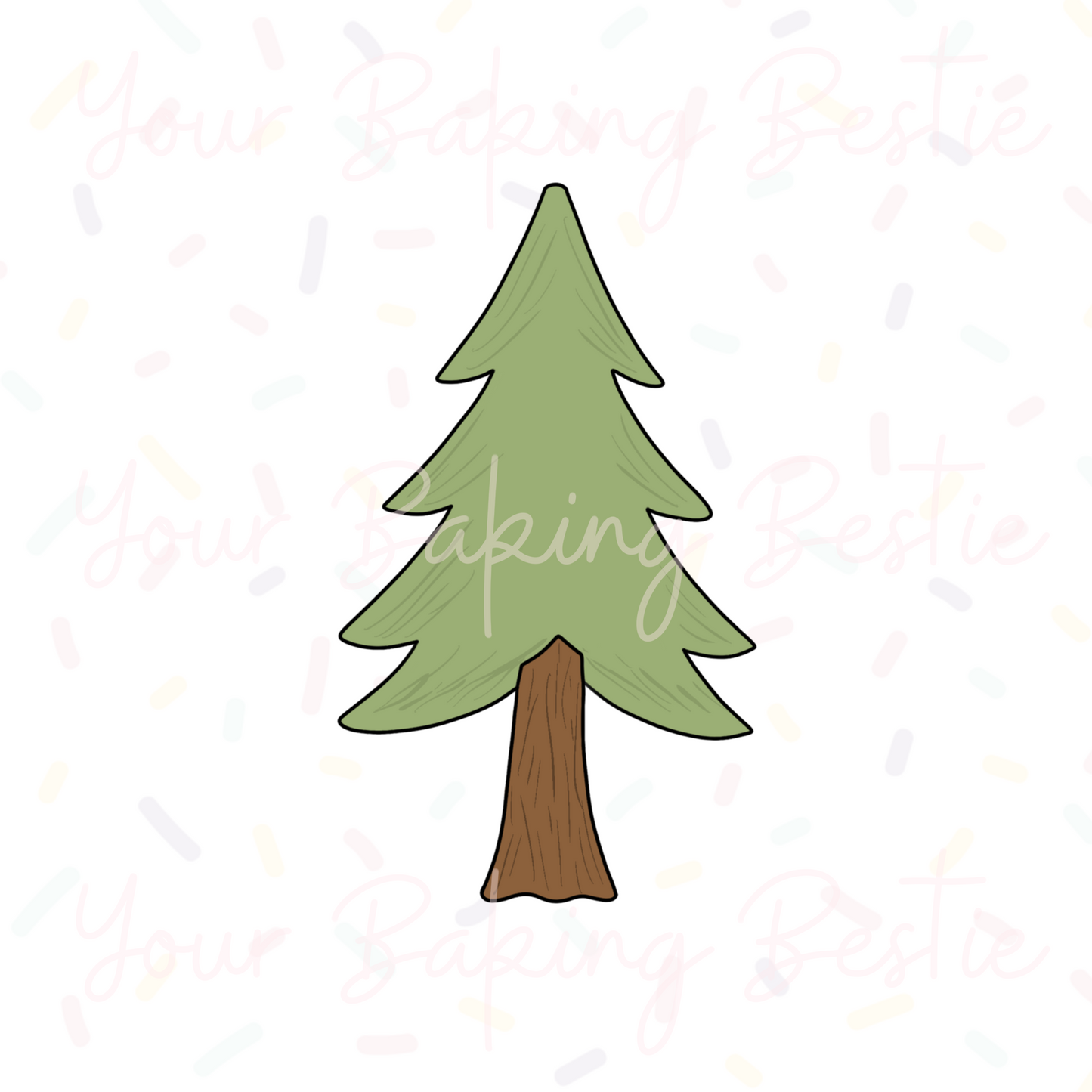 YBB - Forrest Tree - Cookie Cutter