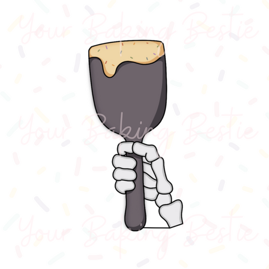 YBB - Skeleton Spatula - Cookie Cutter