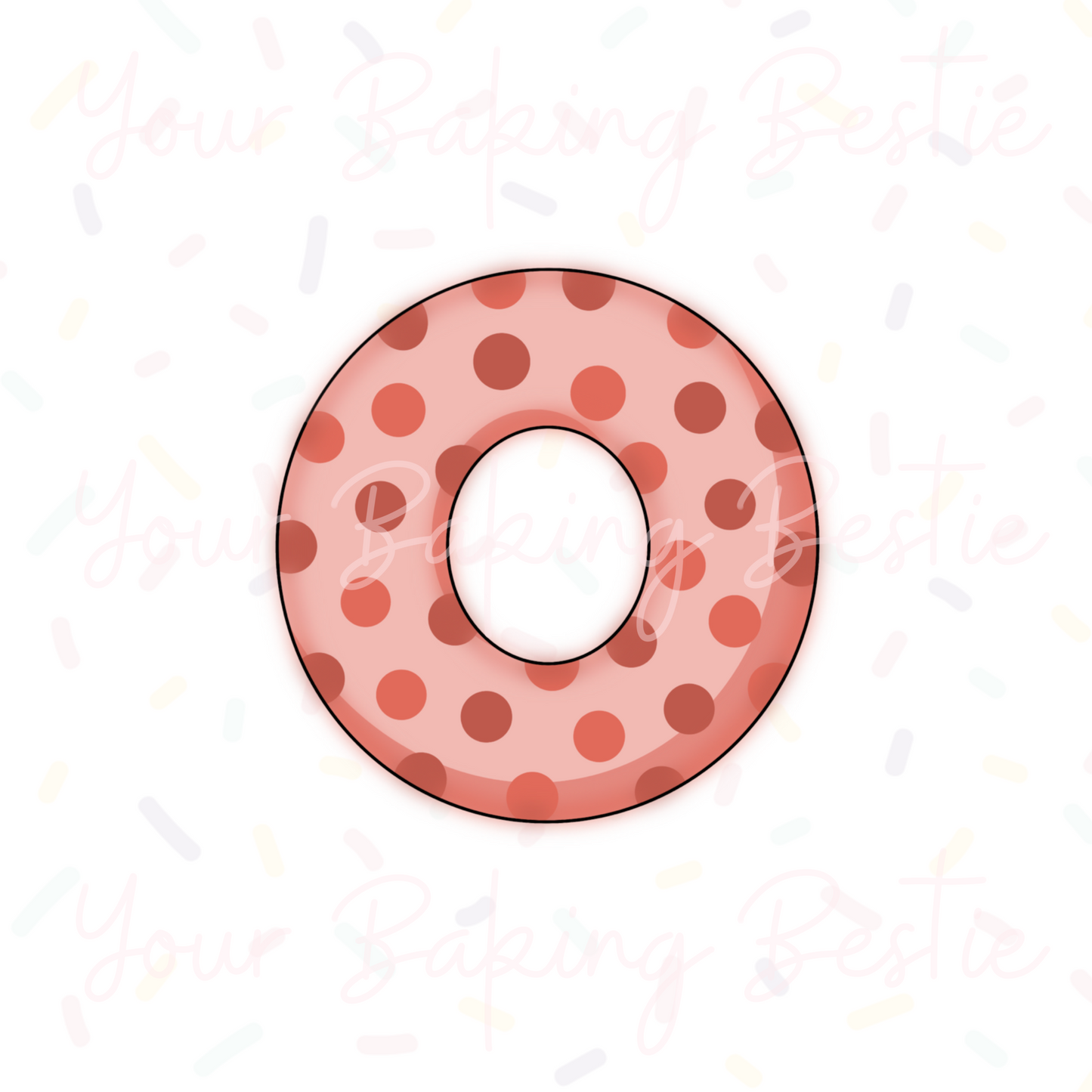 YBB - Valentines Letter O - Cookie Cutter