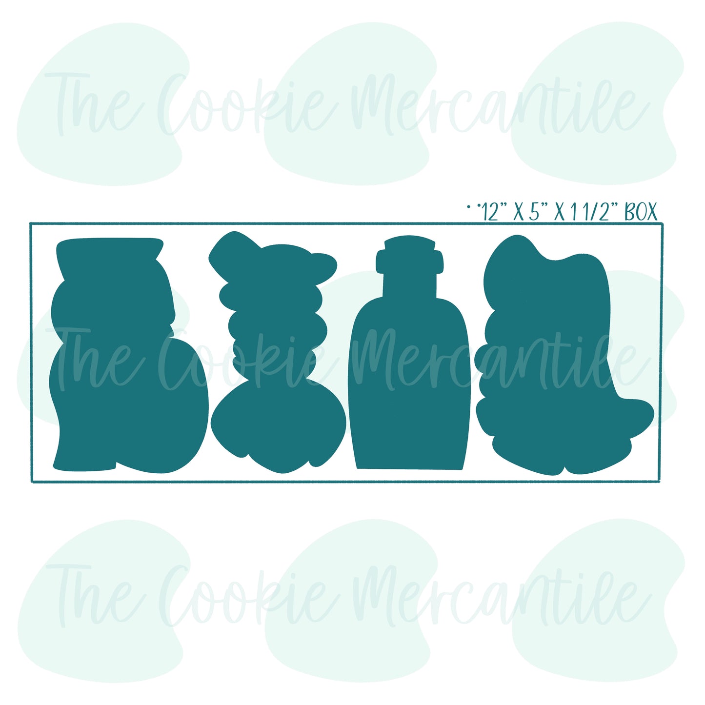 Witch Stick Set - Cookie Cutters