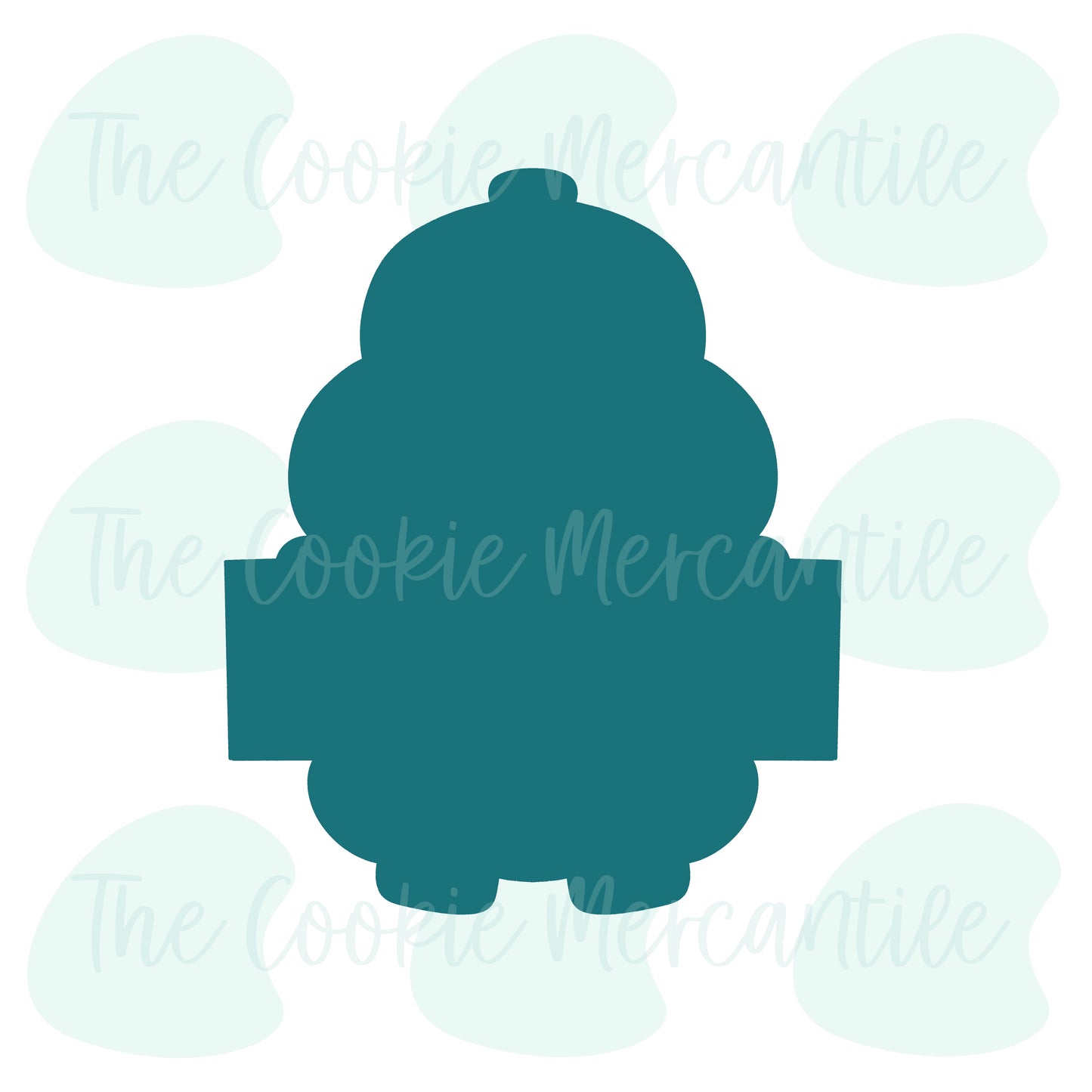 Baseball Lamb Plaque 2025 - Cookie Cutter
