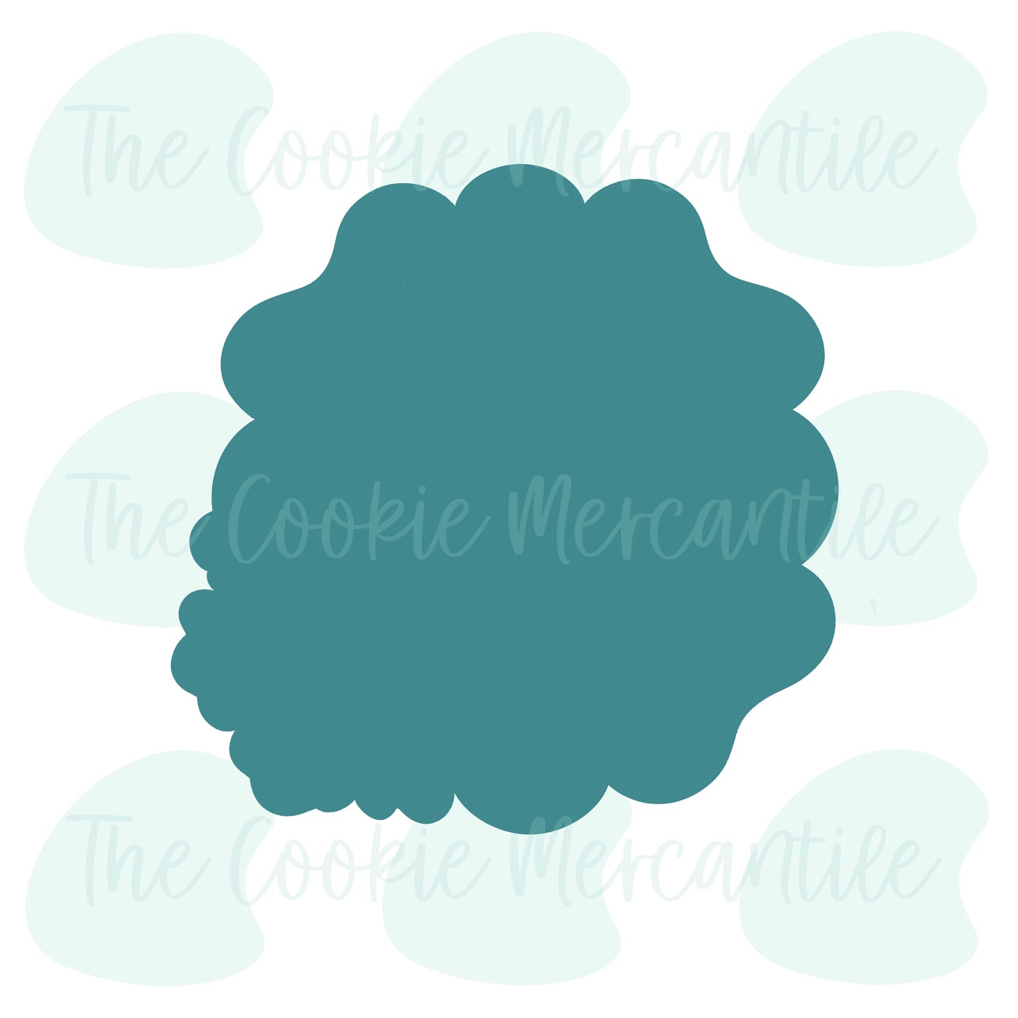 Little Boo Floral Frame - Cookie Cutter