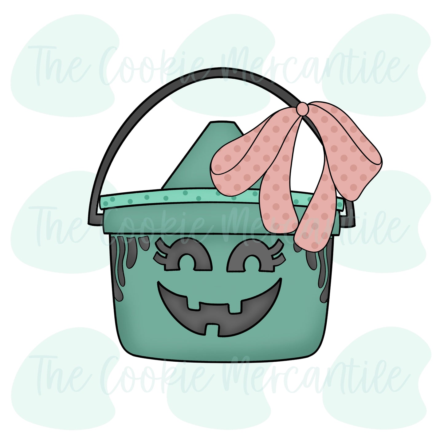 Coquette Trick or Treat Bucket - Cookie Cutter