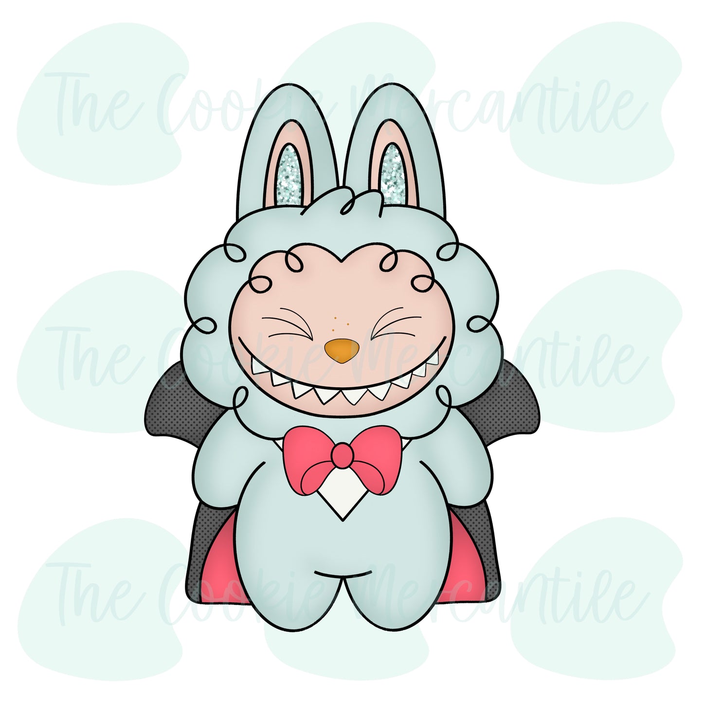Vampire Fluffy Monster - Cookie Cutter