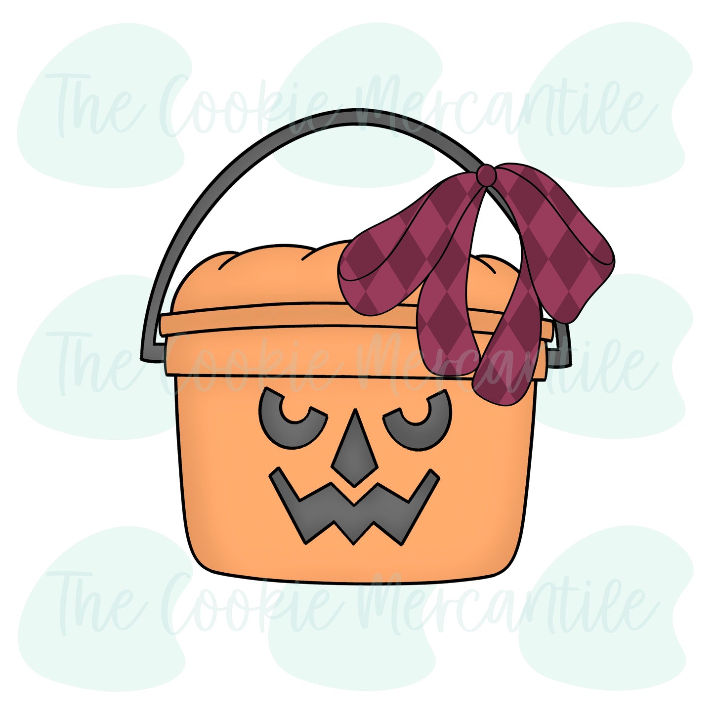 Coquette Trick or Treat Bucket - Cookie Cutter