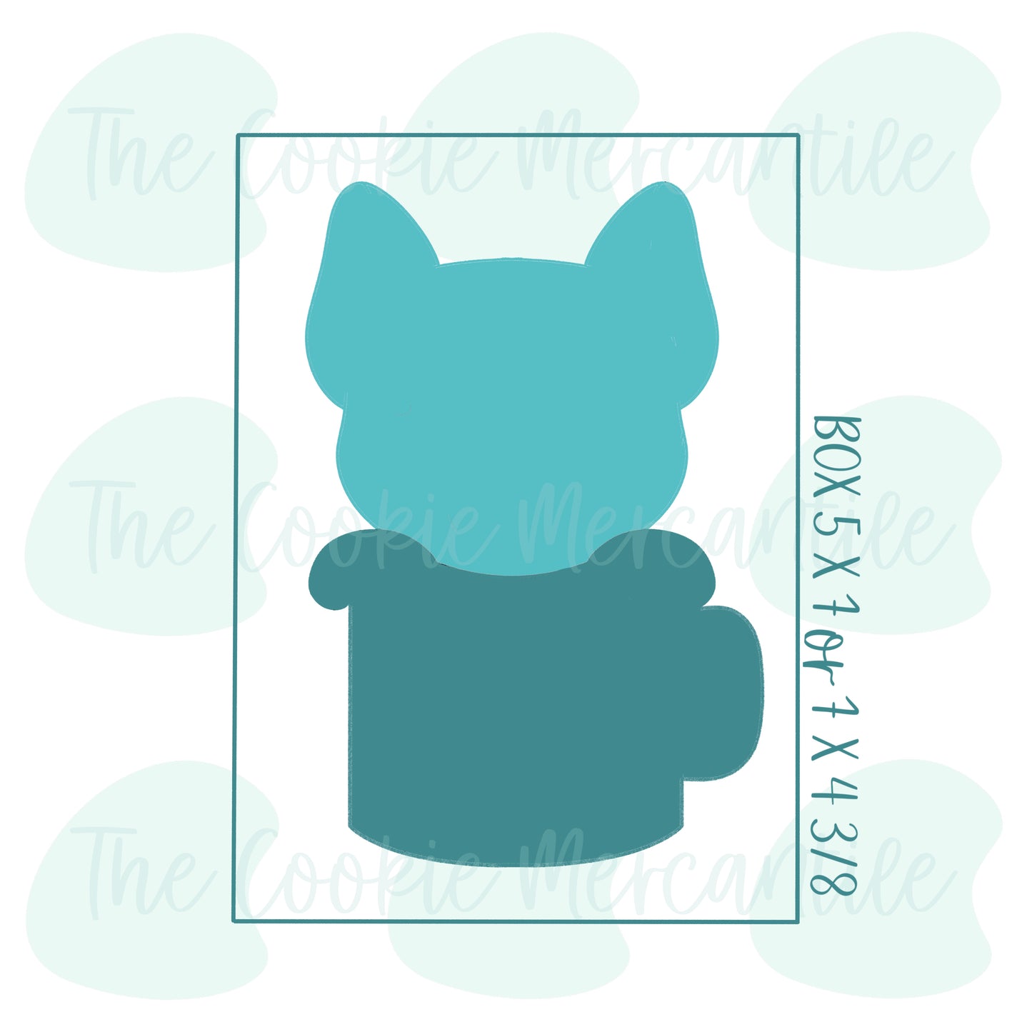 Shopping Dog Mug 2 Piece Set - Cookie Cutter