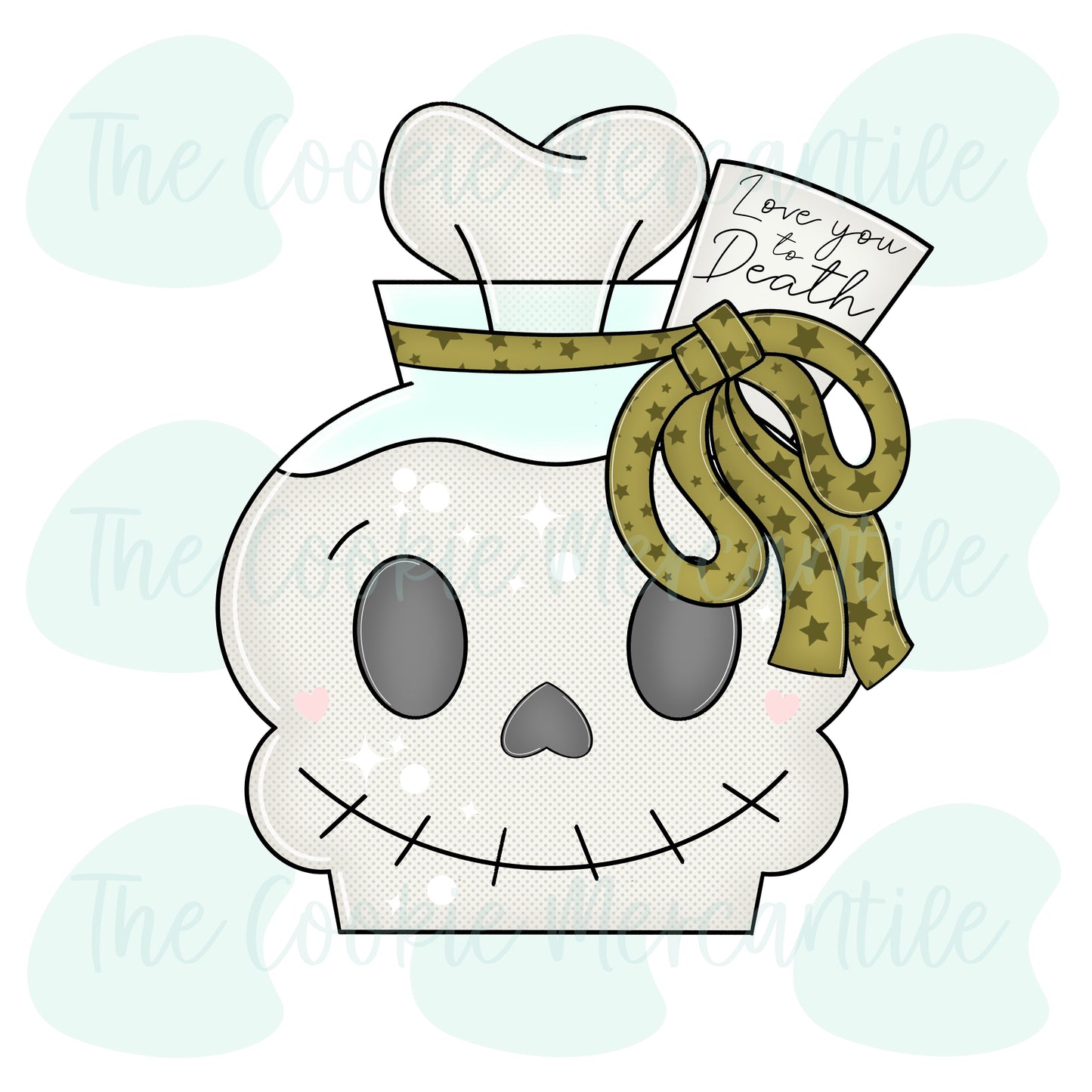 Skull potion bottle 2025 - Cookie Cutter