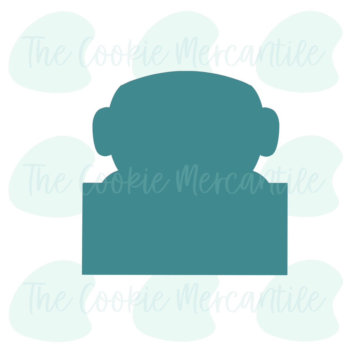 Astronaut Plaque - Cookie Cutter