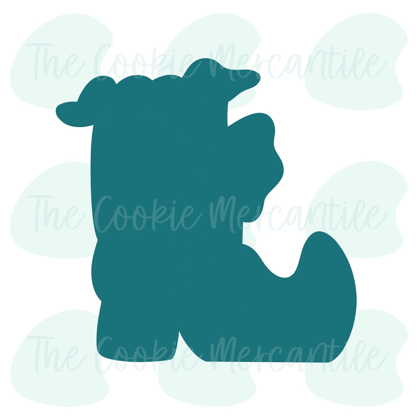 Witch Boot W/Tag - Cookie Cutter