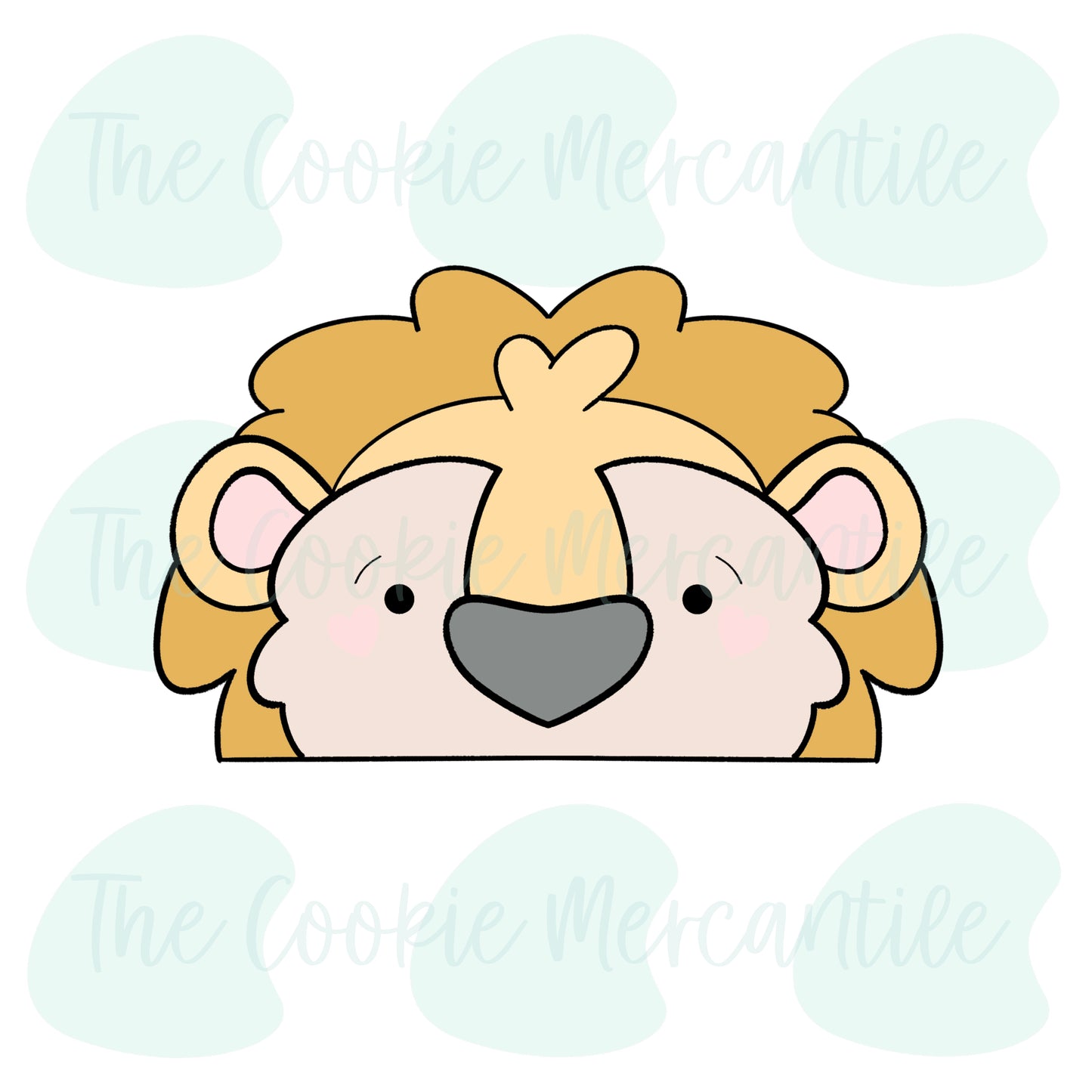 3 Piece Lion Set - Cookie Cutter