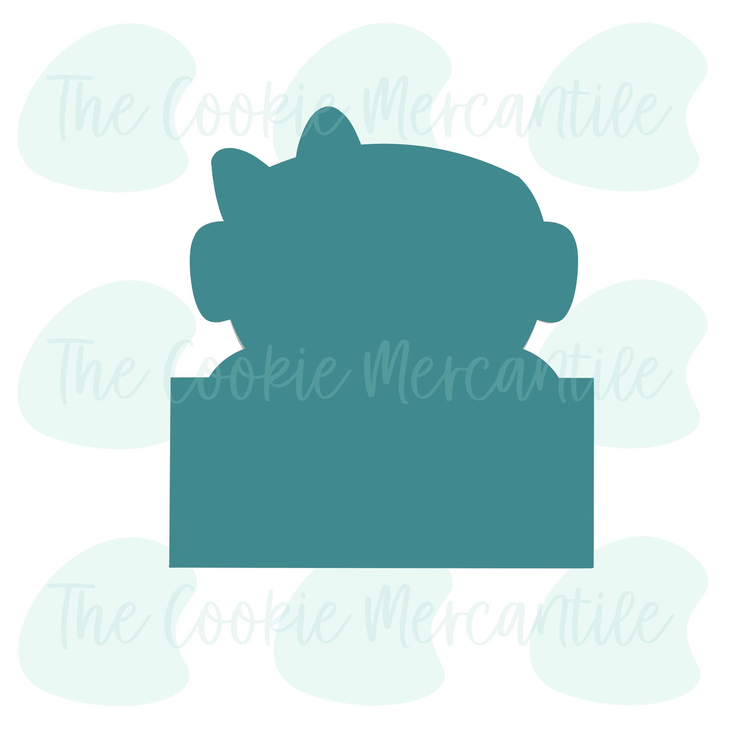 Girly Astronaut Plaque - Cookie Cutter