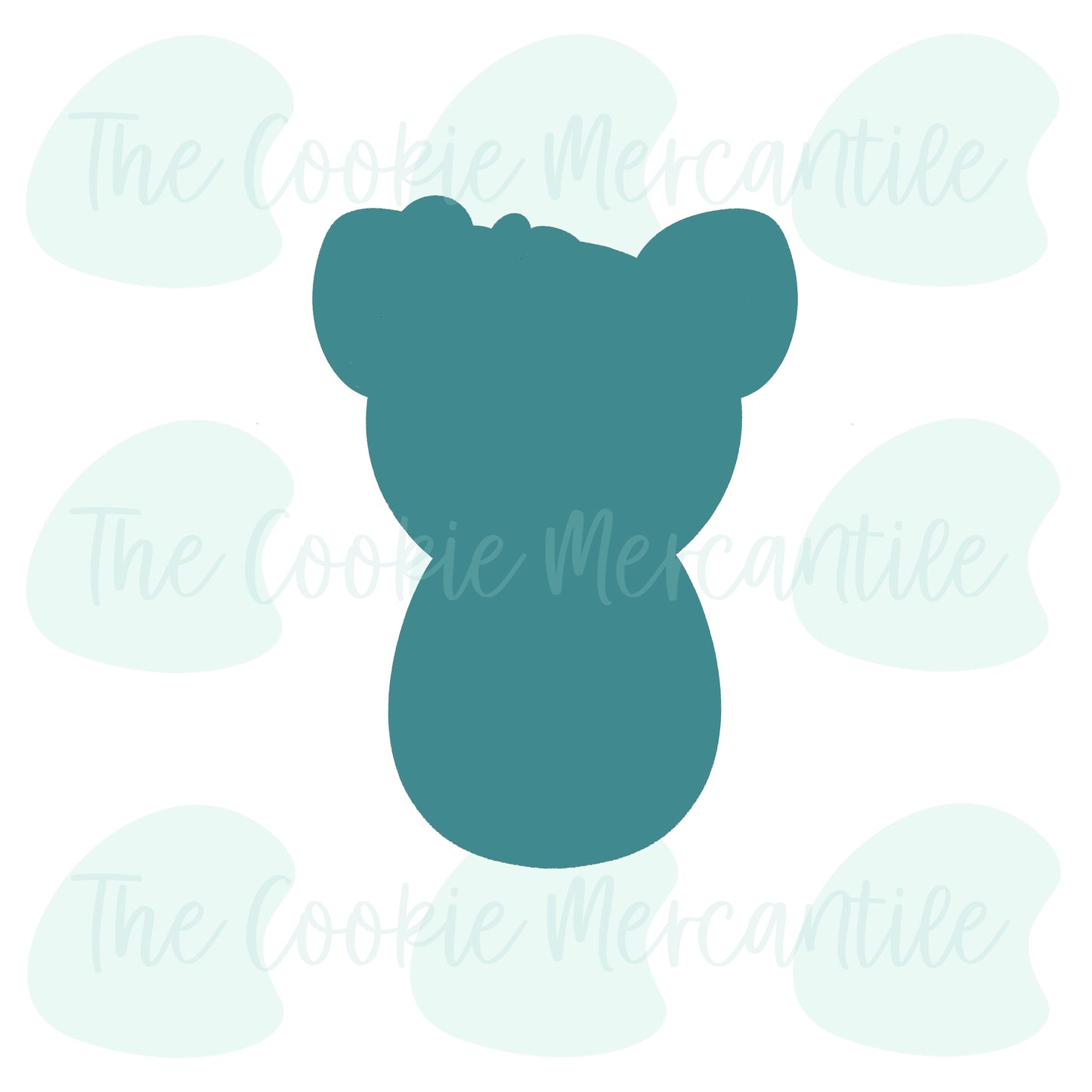 Floral Pig Cutie - Cookie Cutter