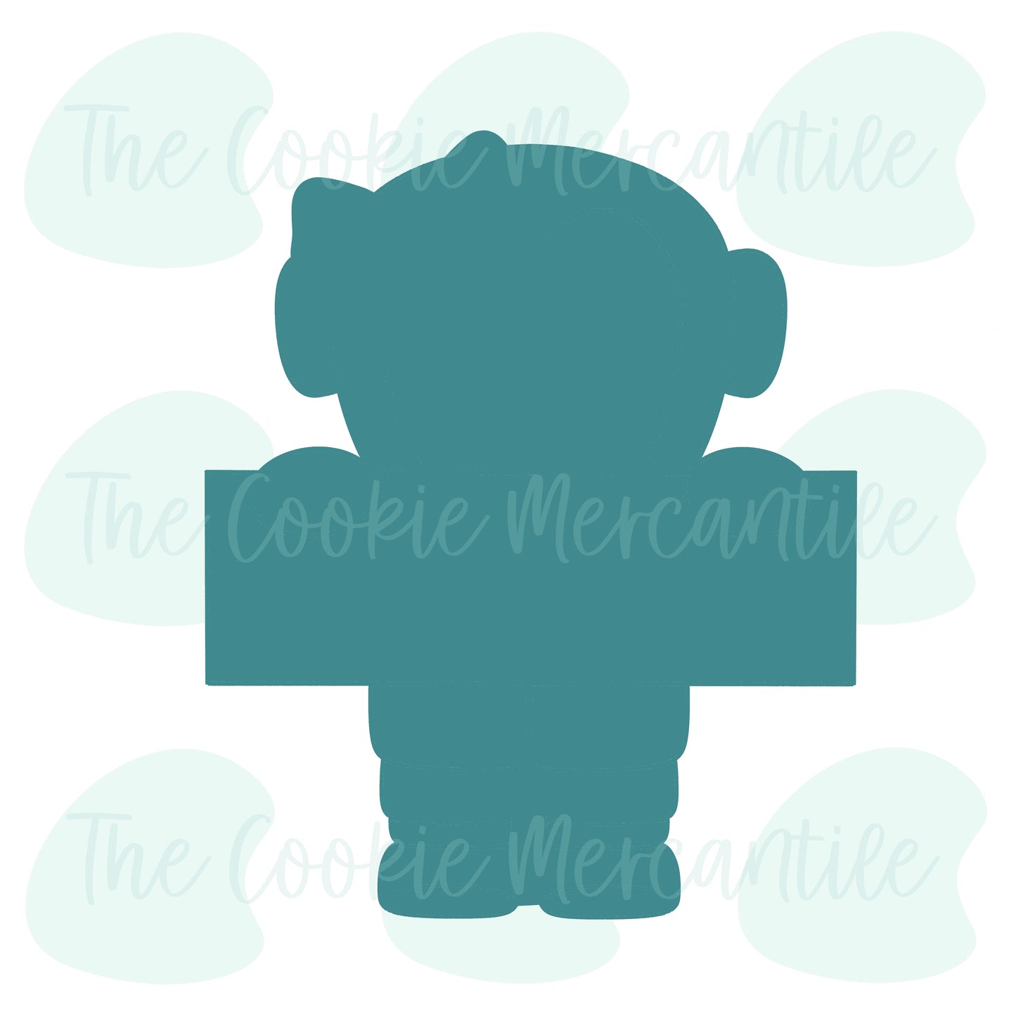 Girly Astronaut Plaque 2025 - Cookie Cutter