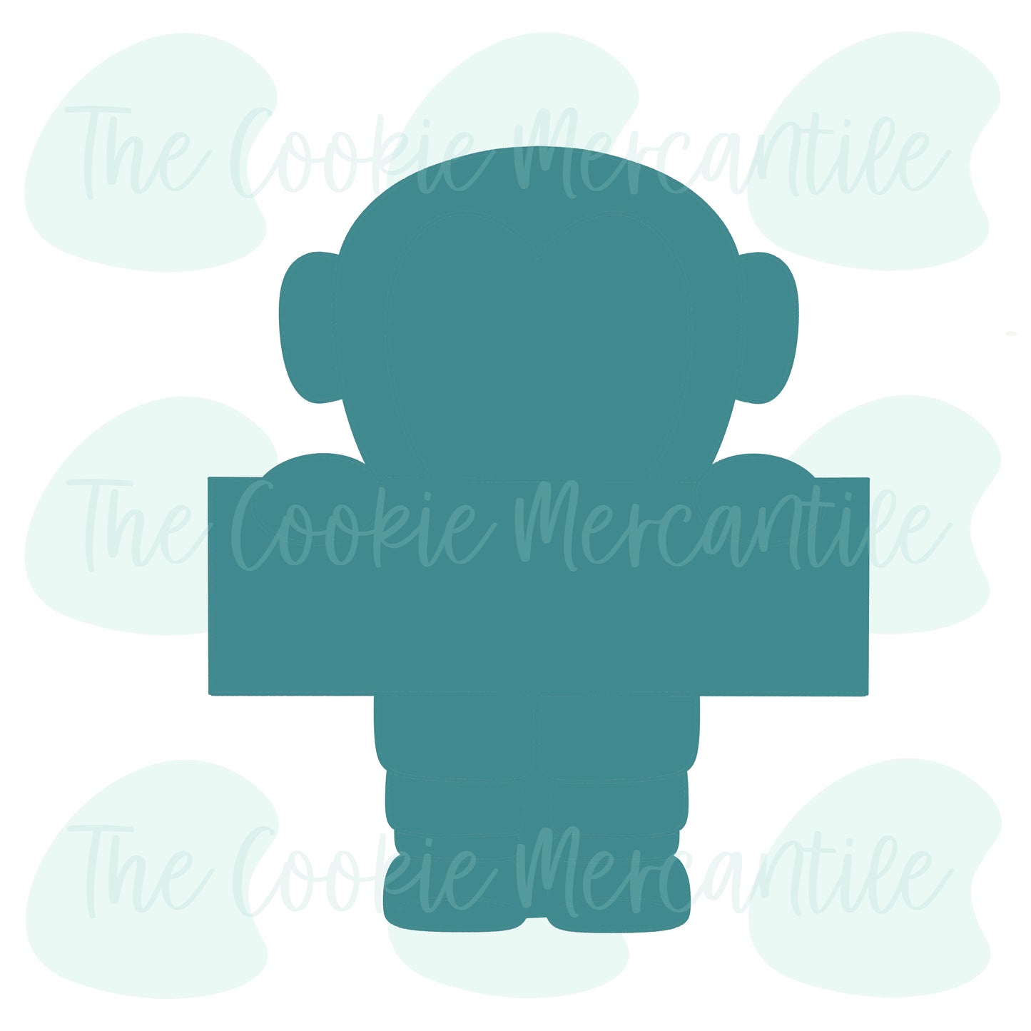 Astronaut Plaque 2025 - Cookie Cutter