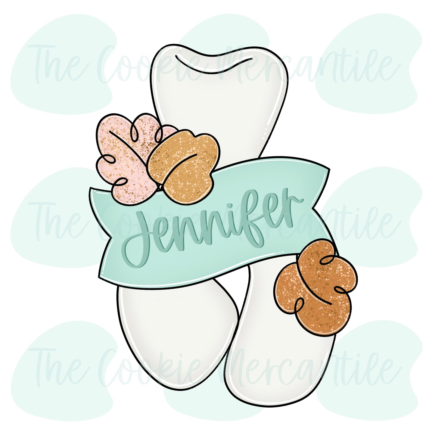 Fall Wishbone Plaque - Cookie Cutter
