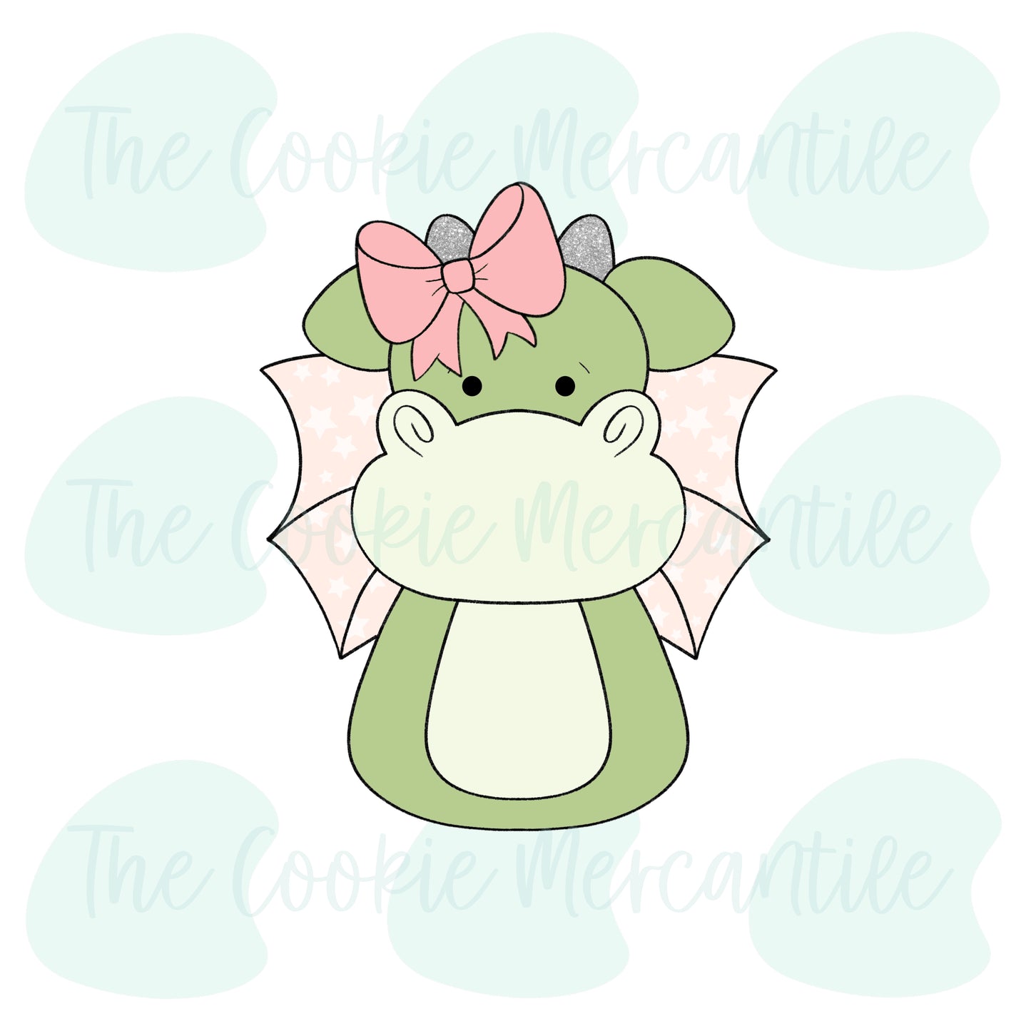 Girly Dragon Cutie - Cookie Cutter