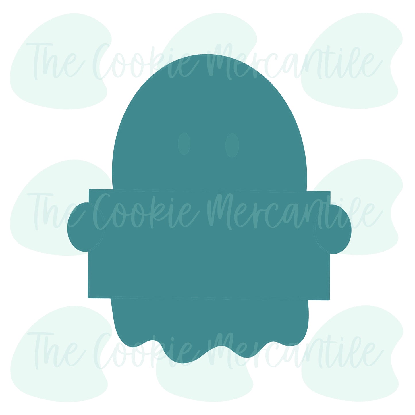 Ghost Name Plaque 2025 - Cookie Cutter