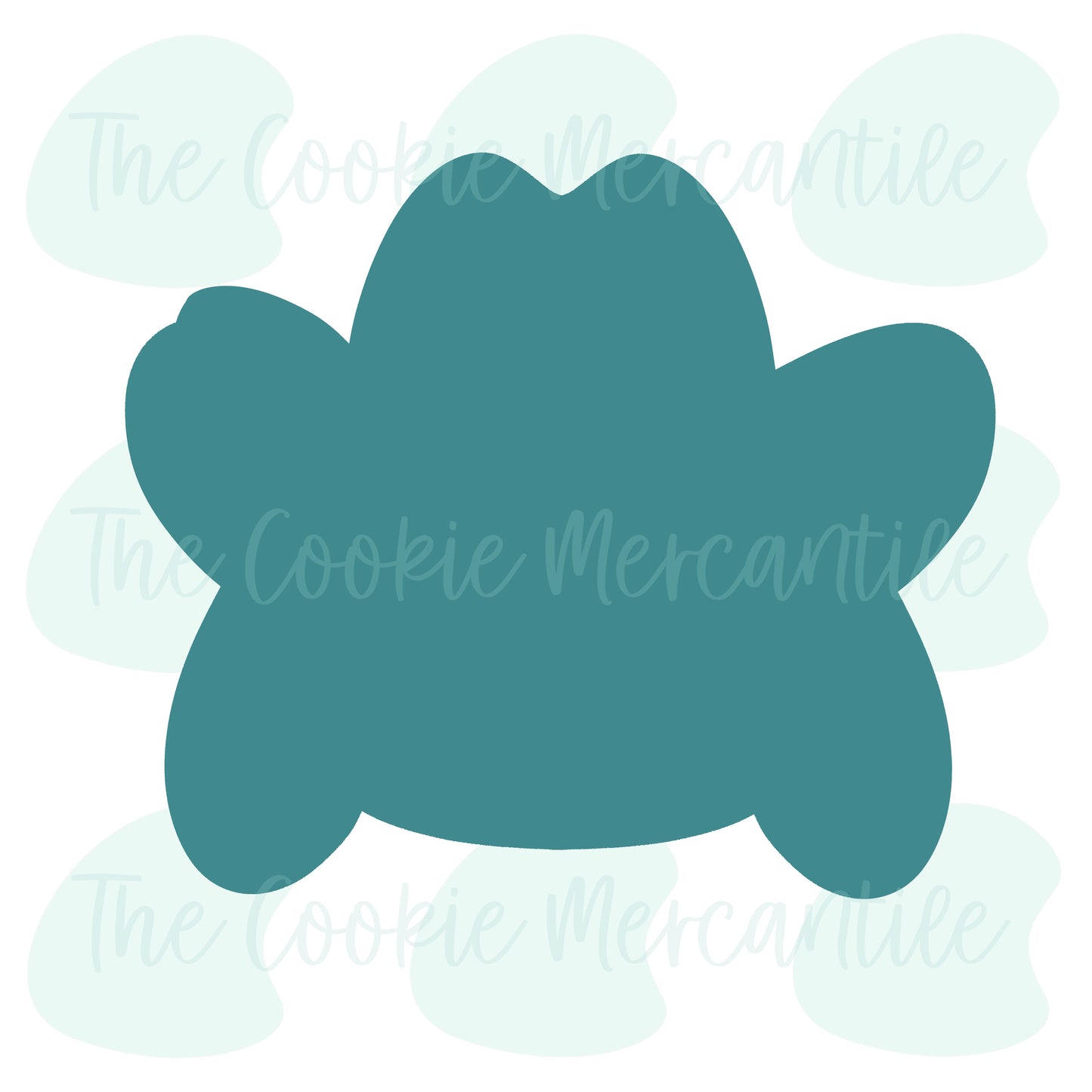 Cowboy Bunny W/ Bow - Cookie Cutter