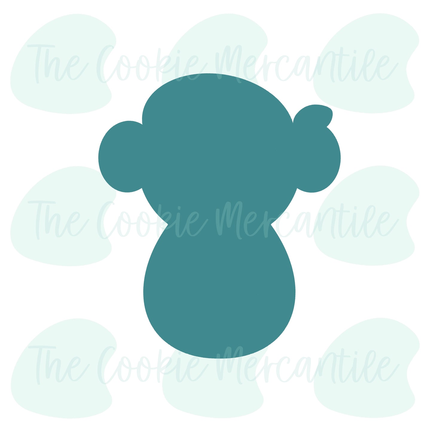 Pirate Monkey Cutie - Cookie Cutter