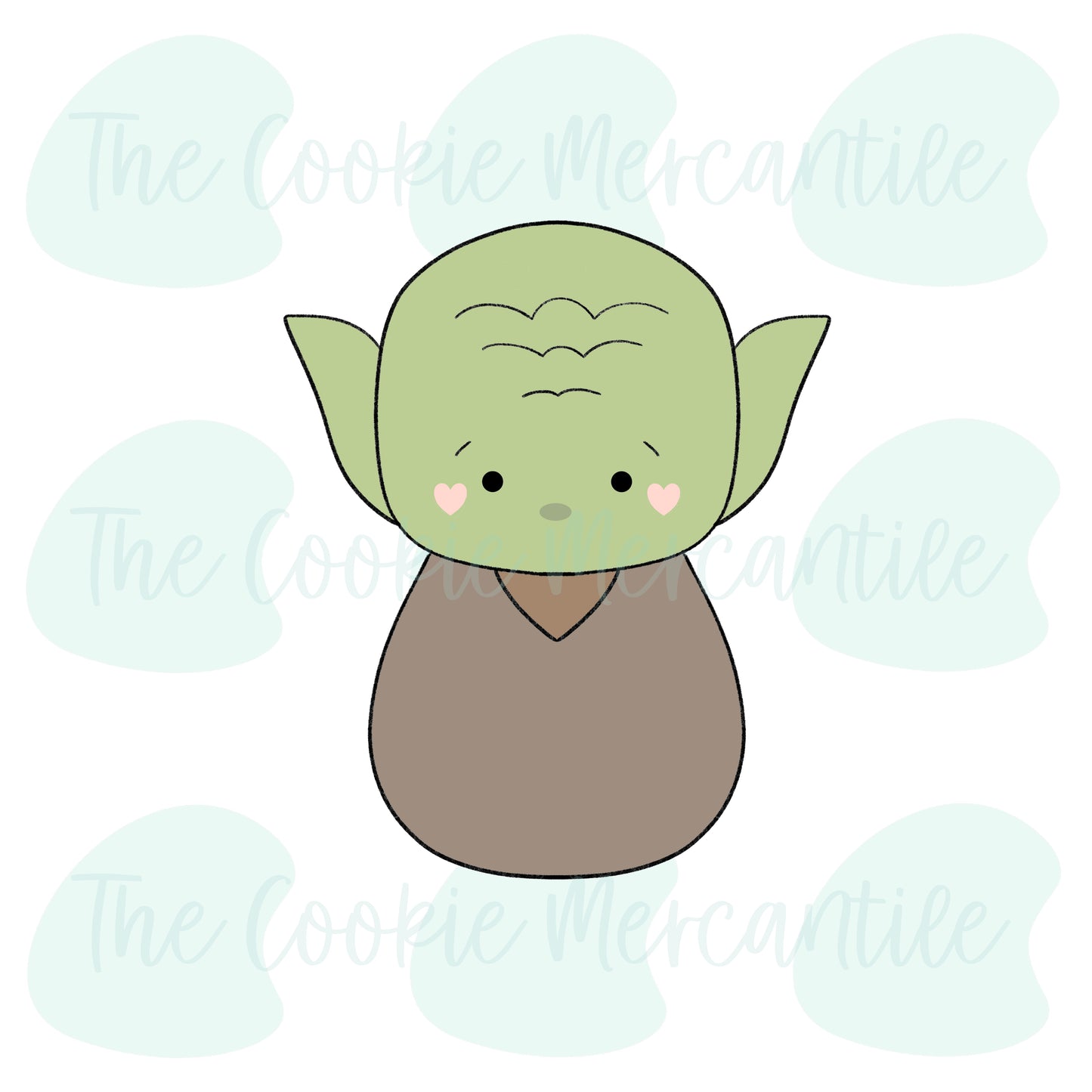 Yoda Cutie - Cookie Cutter