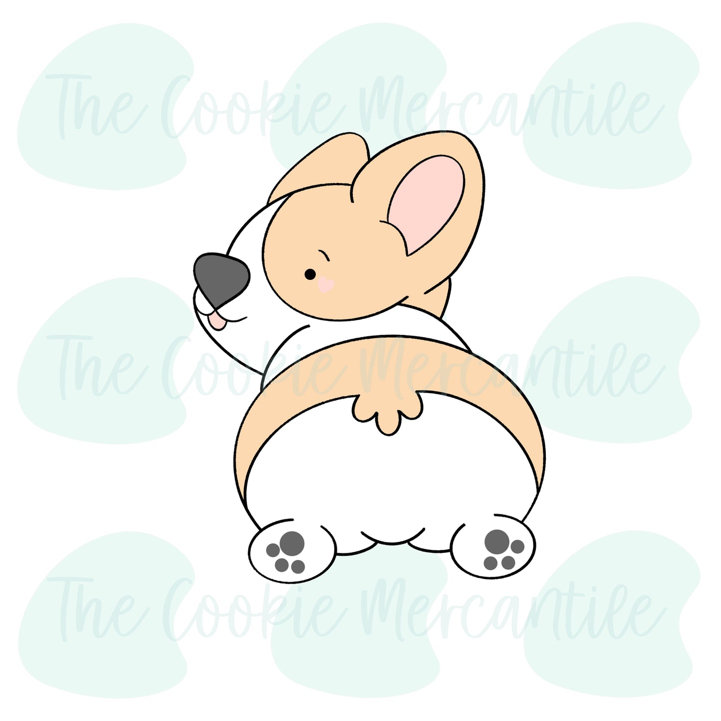 Corgi Sploot - Cookie Cutter