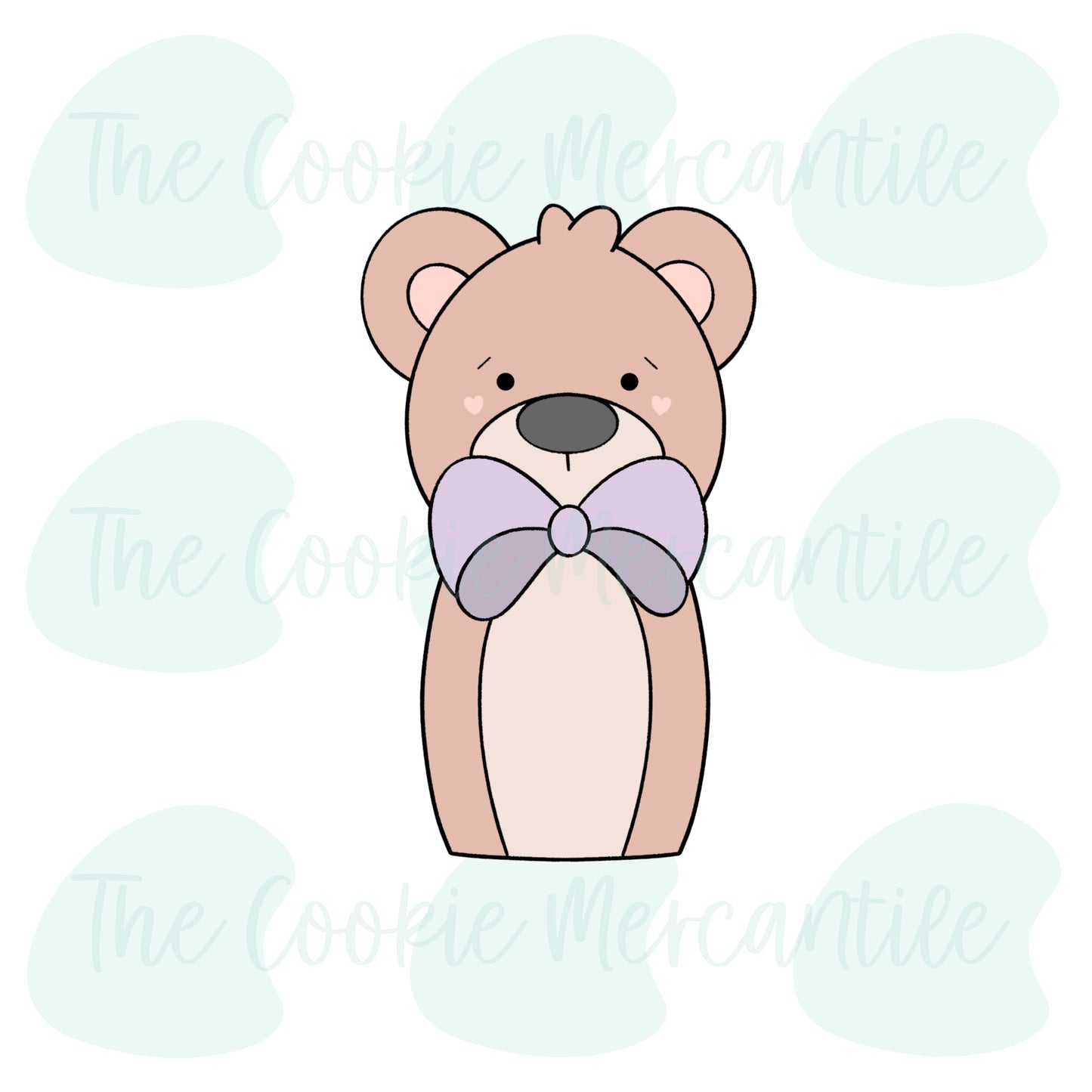 Teddy Bear Stick Set - Cookie Cutter