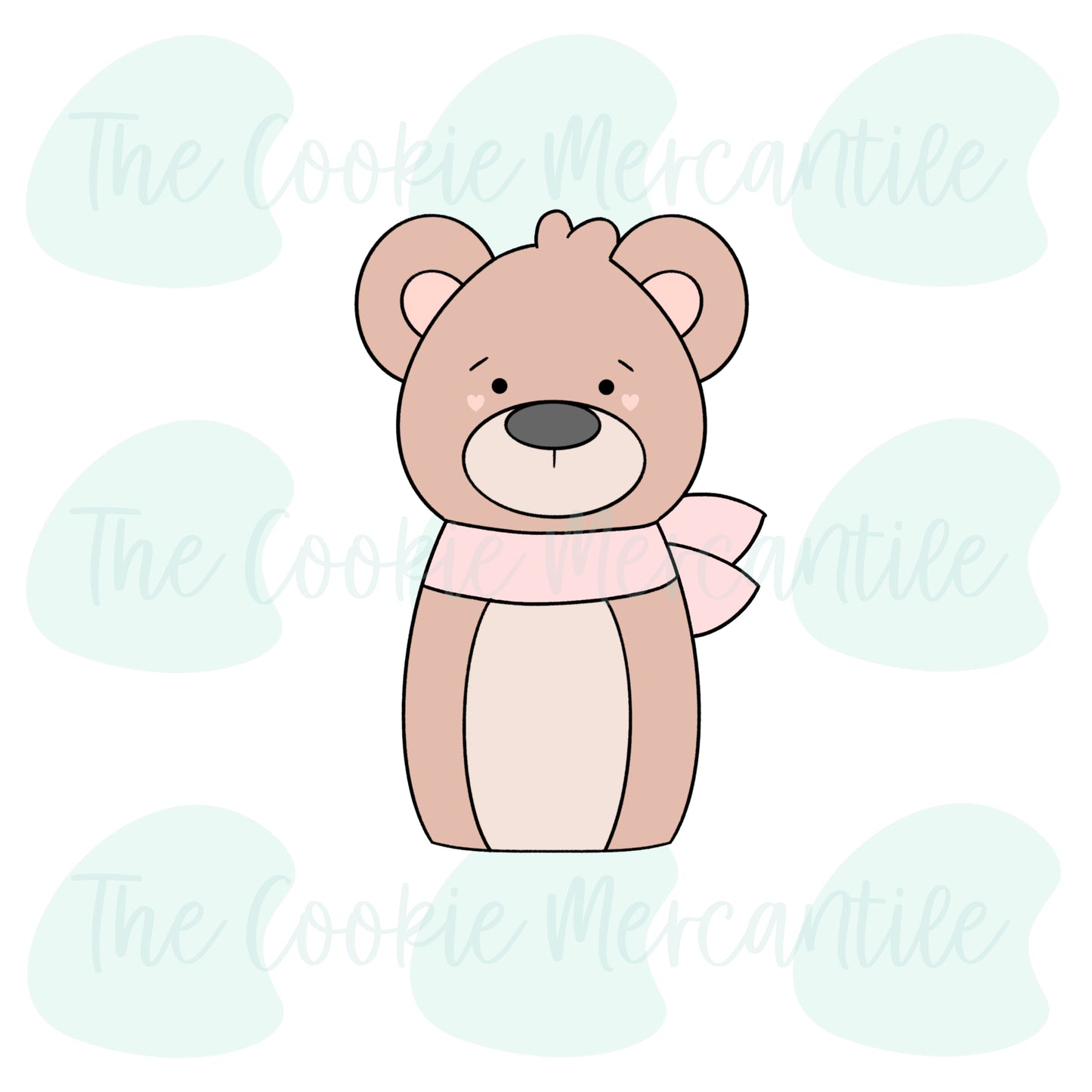 Teddy Bear Stick Set - Cookie Cutter