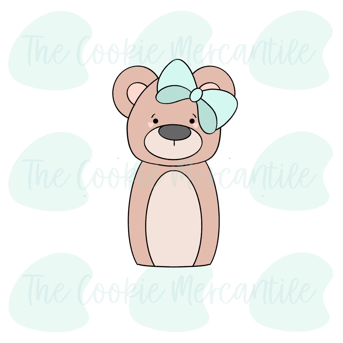 Teddy Bear Stick Set - Cookie Cutter